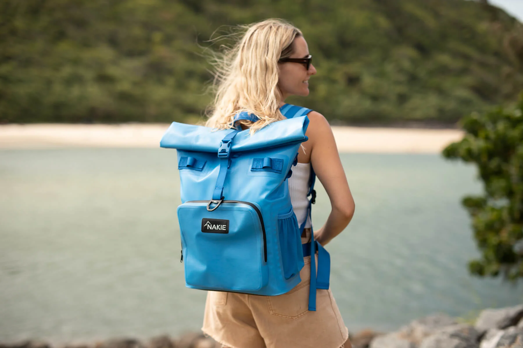 Arctic Blue - Recycled Cooler Backpack - Image 12