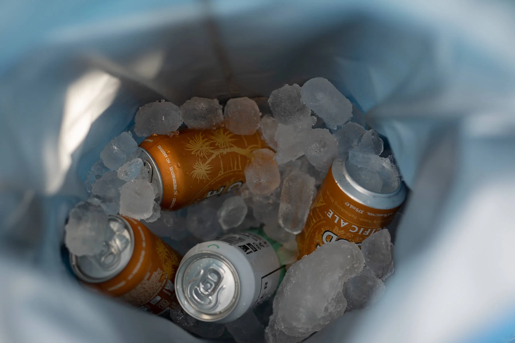 Arctic Blue - Recycled Cooler Backpack - Image 4