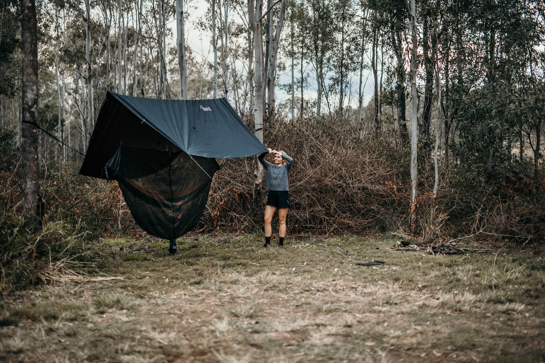 Black - Ultralight Tarp No Knots - Image 7
