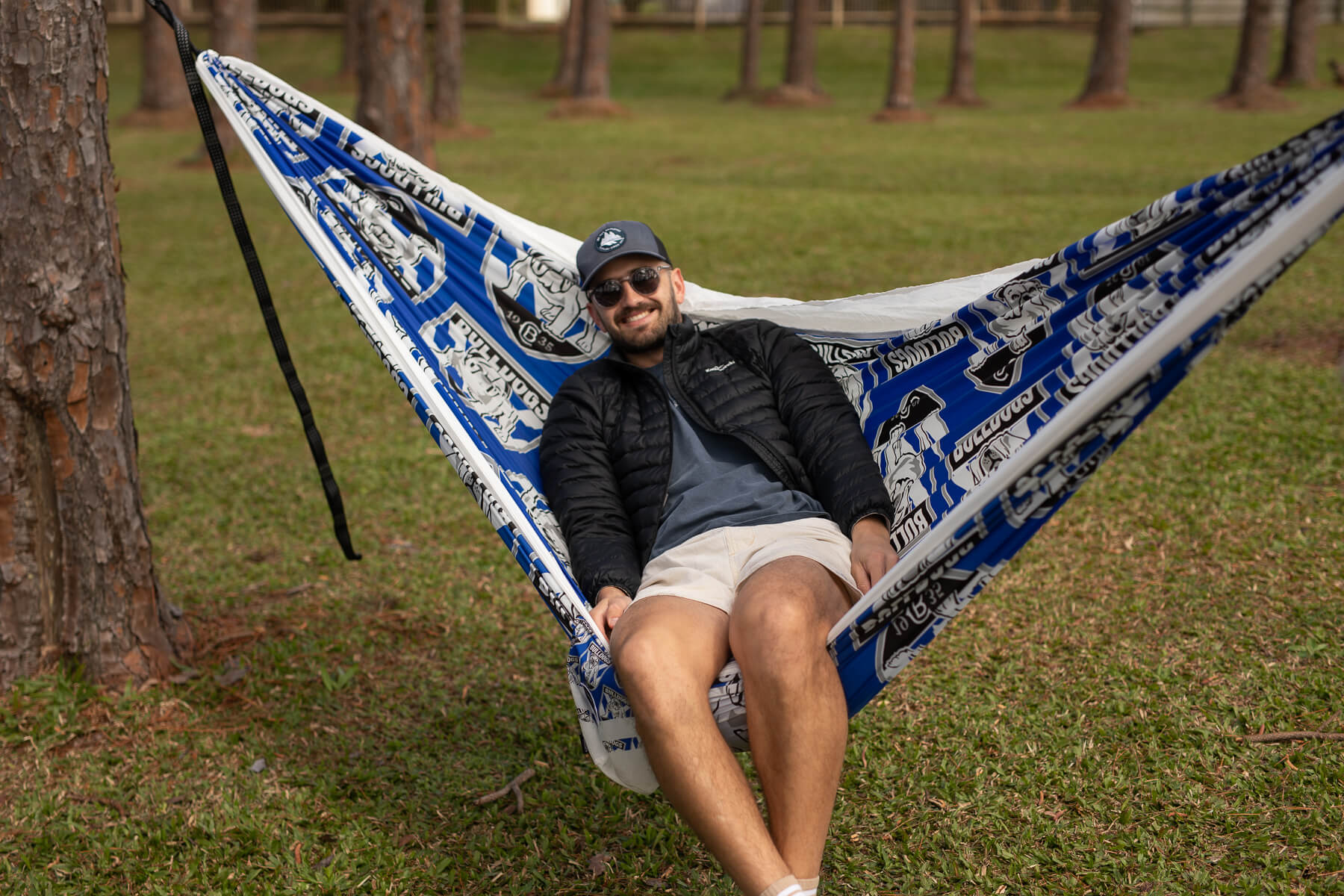 Bulldogs - NRL Recycled Hammock with Straps - Image 5