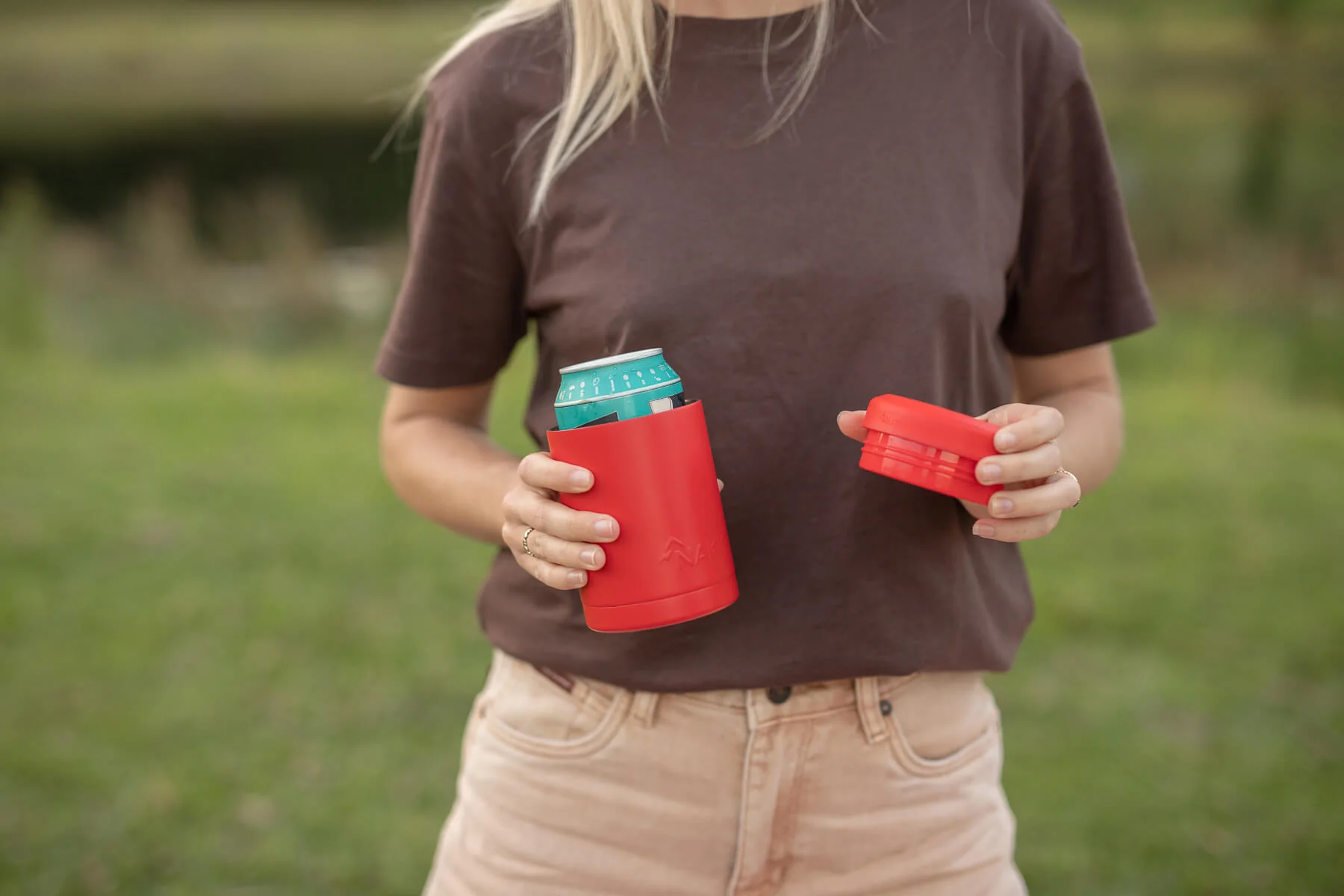 Campfire Red - Cooler & Coffee Cup - Image 10