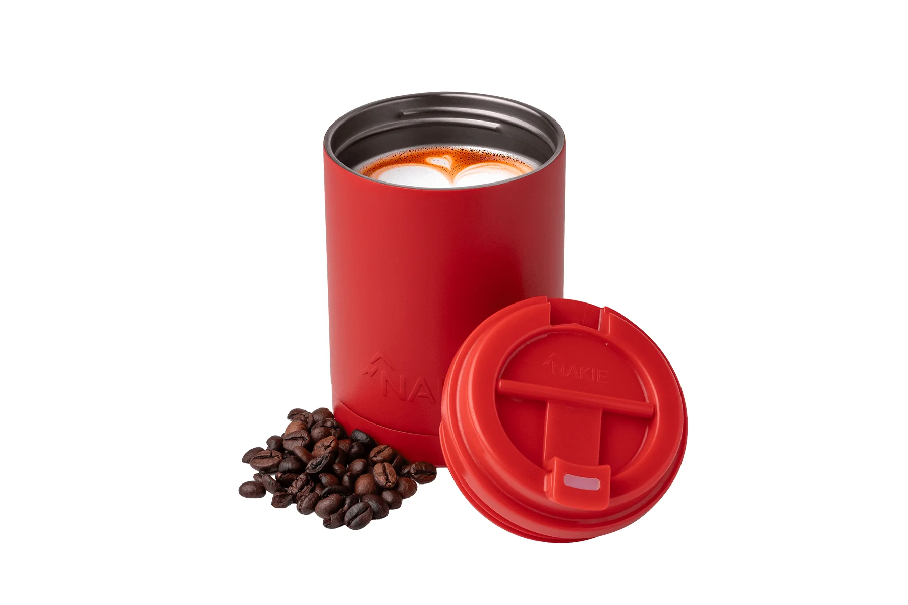 Campfire Red - Cooler & Coffee Cup - Image 5
