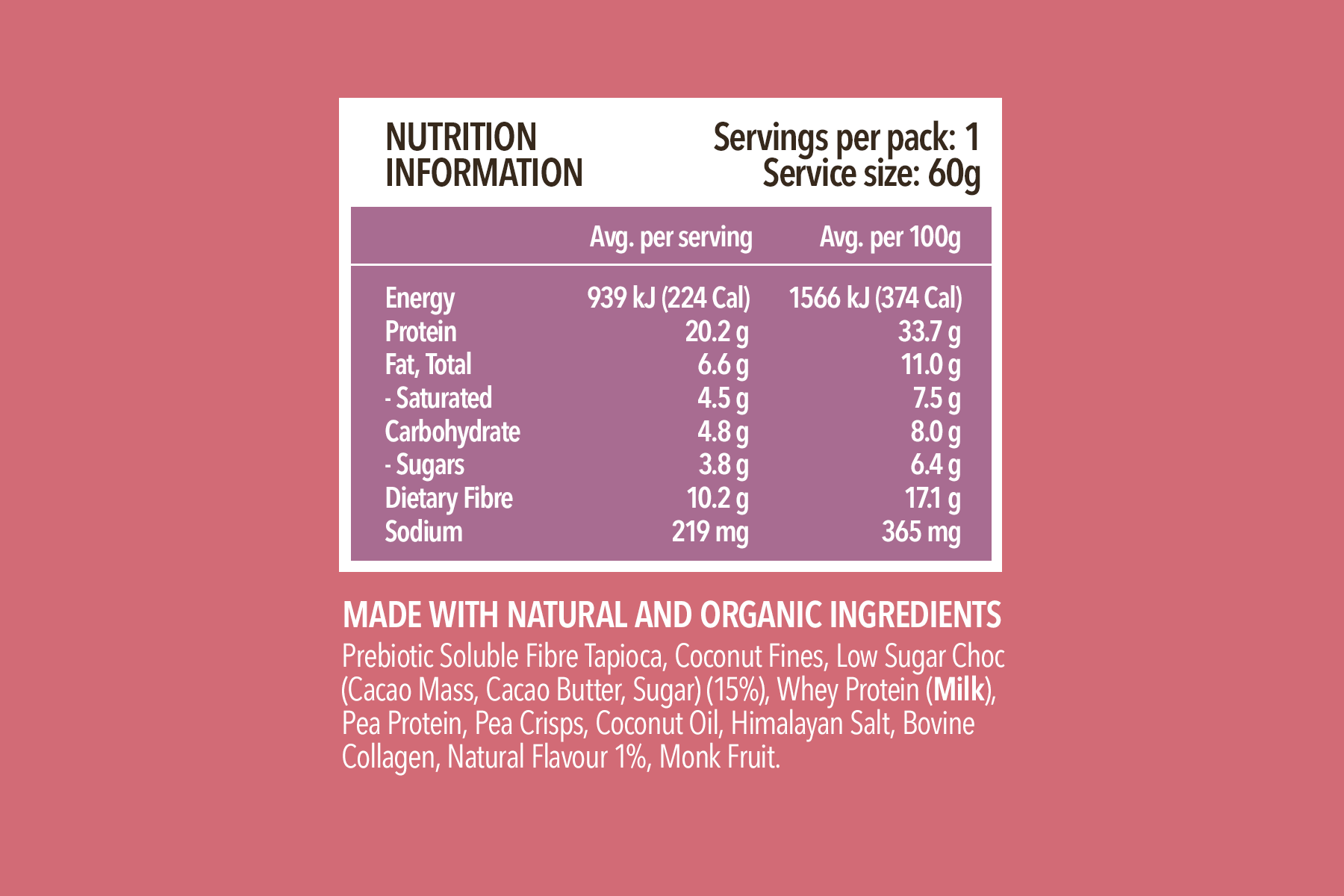 Protein Bar - 6 Bar Trial Pack - Image 3