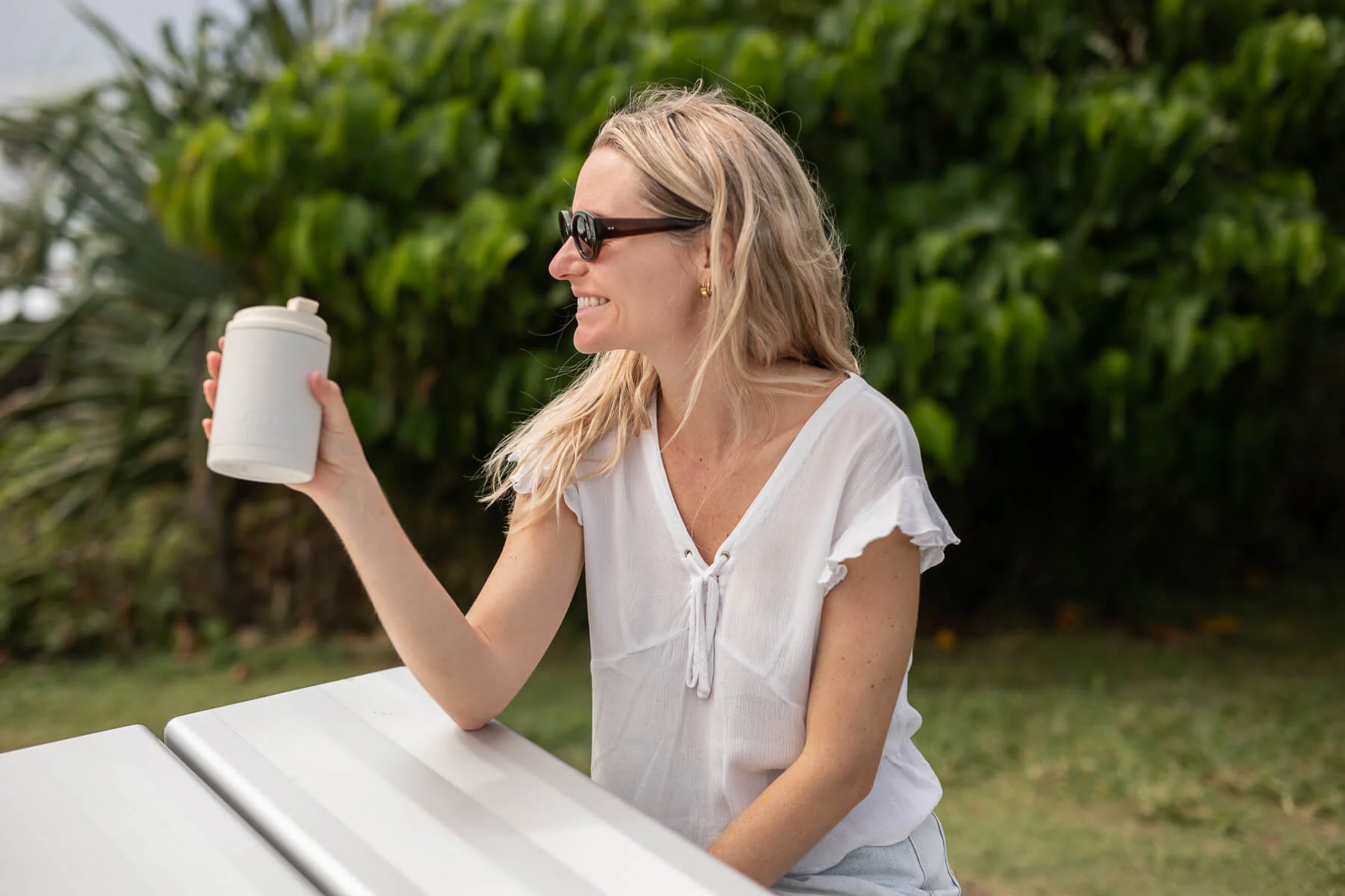 Coastal Cream - Cooler & Coffee Cup - Image 13
