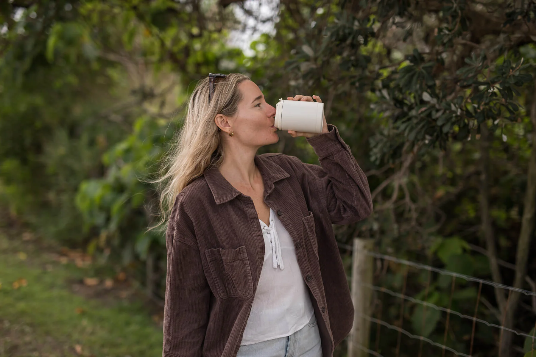 Coastal Cream - Cooler & Coffee Cup - Image 9