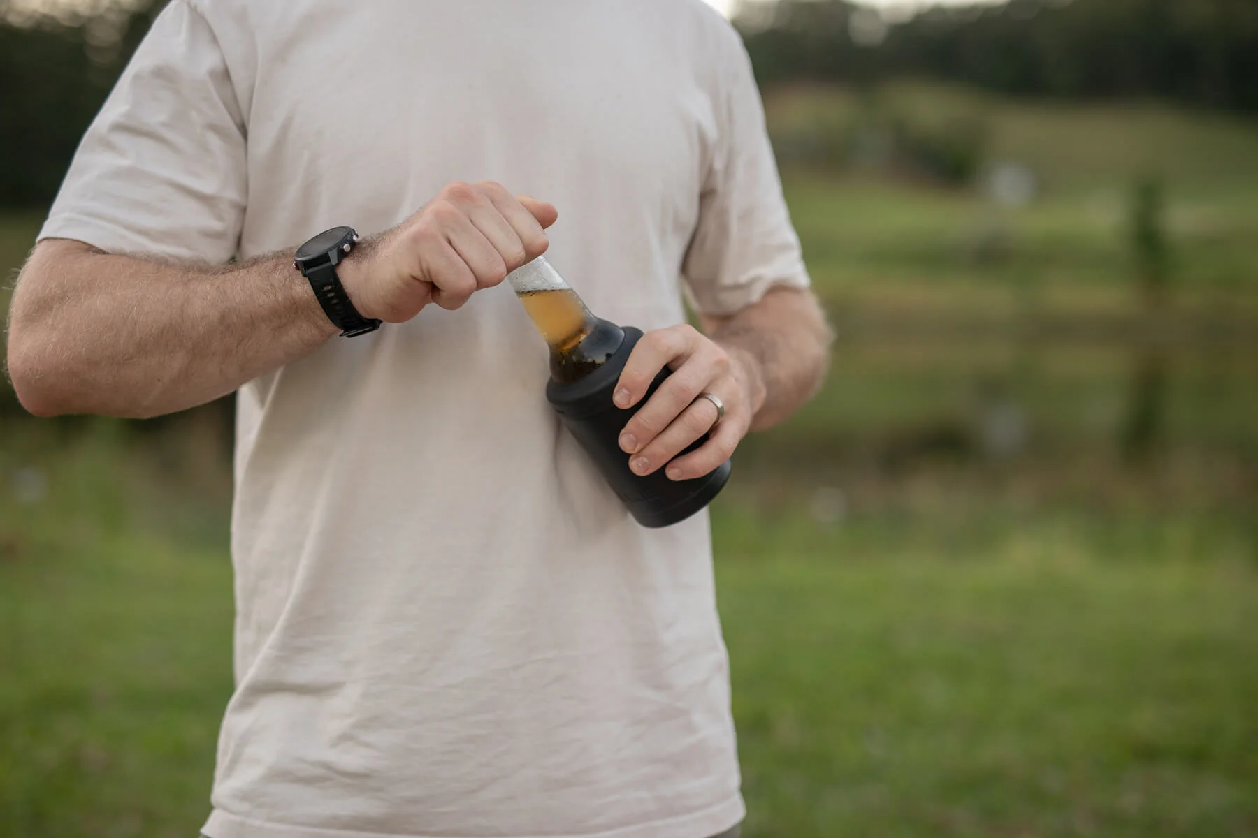 Midnight Black - Cooler & Coffee Cup - Image 14