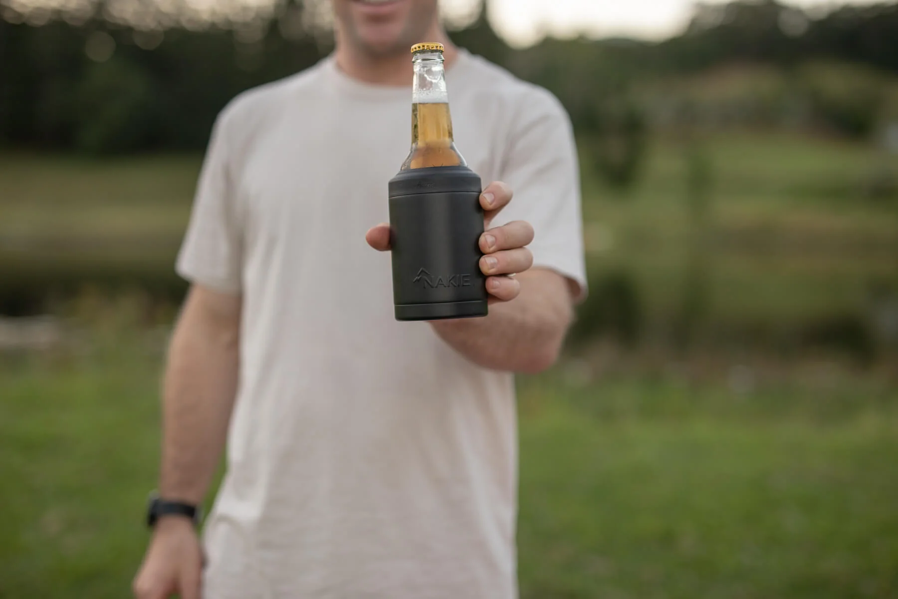 Midnight Black - Cooler & Coffee Cup - Image 9