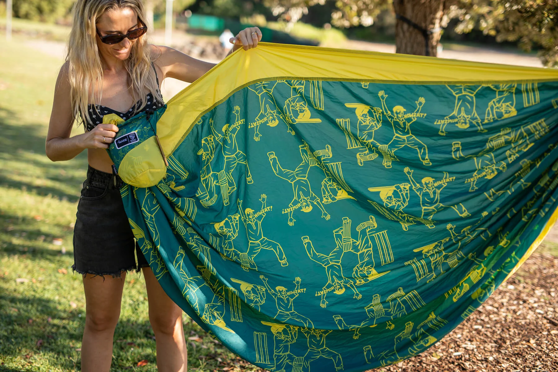 Cricket Australia Recycled Hammock with Straps - Image 11