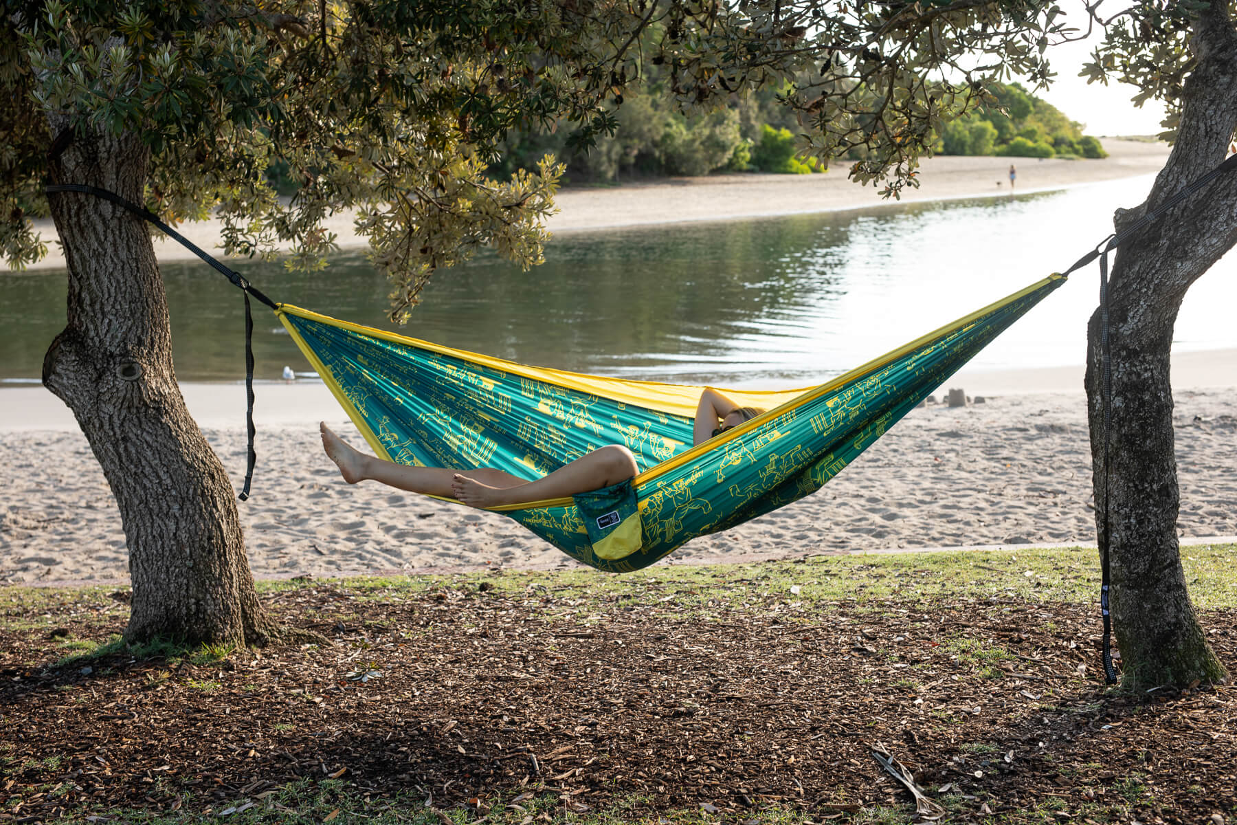 Cricket Australia Recycled Hammock with Straps - Image 2