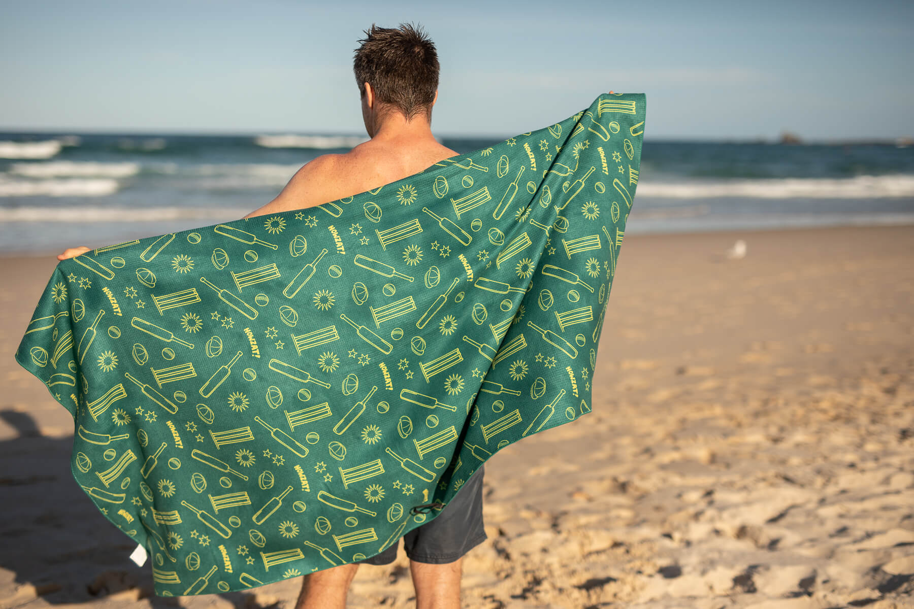 Cricket Australia - Recycled Sand Free Beach Towel - Image 13