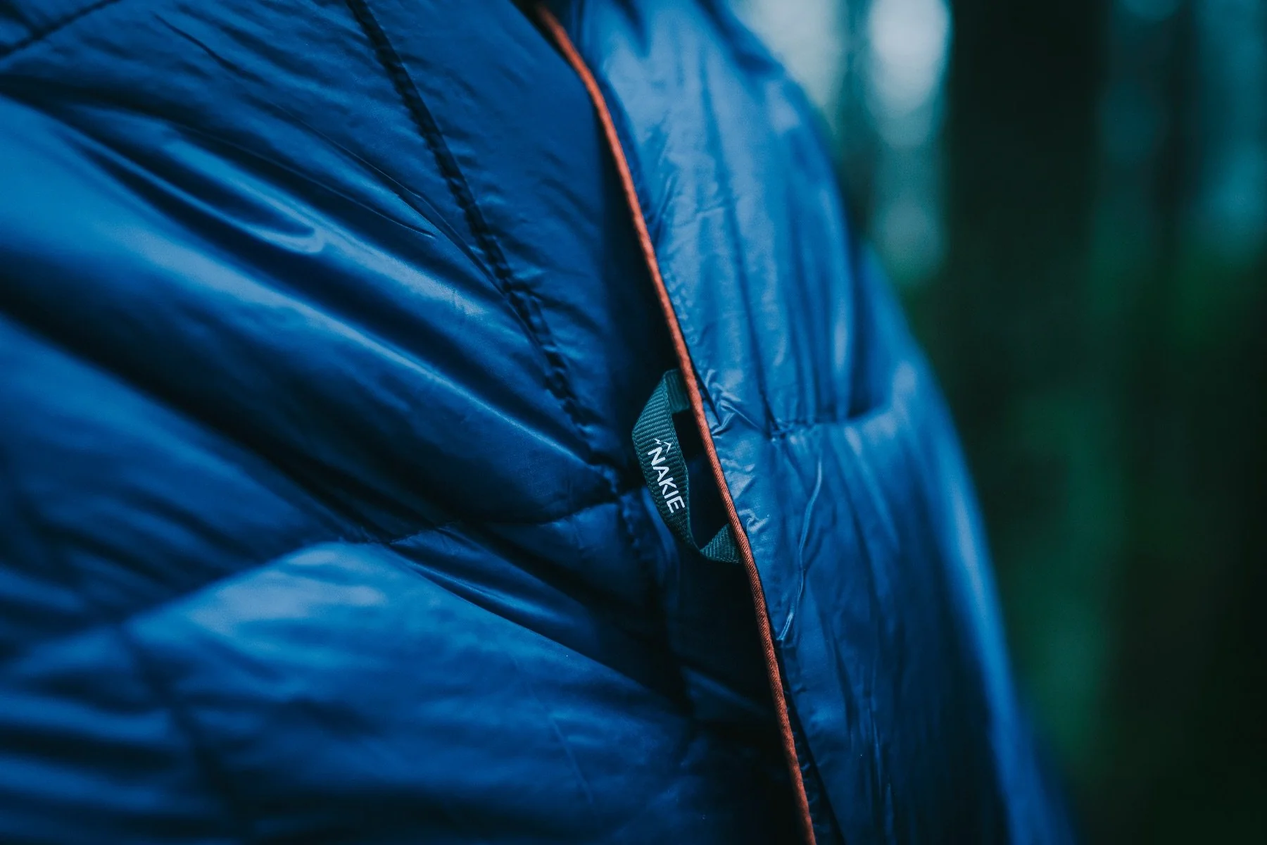 Deep Ocean Blue - Sustainable Down Puffy Blanket - Image 10