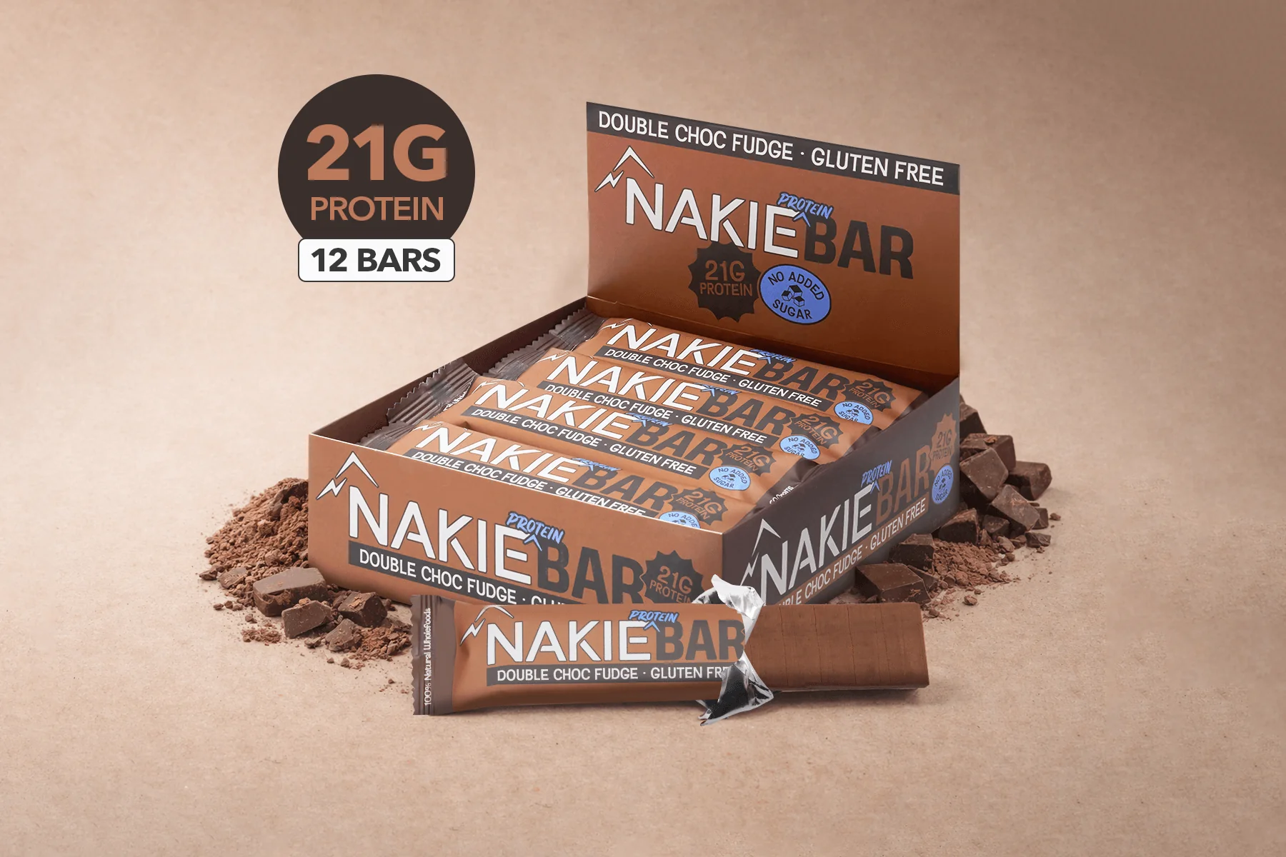 Double Choc Fudge - Protein Bar - Image 11