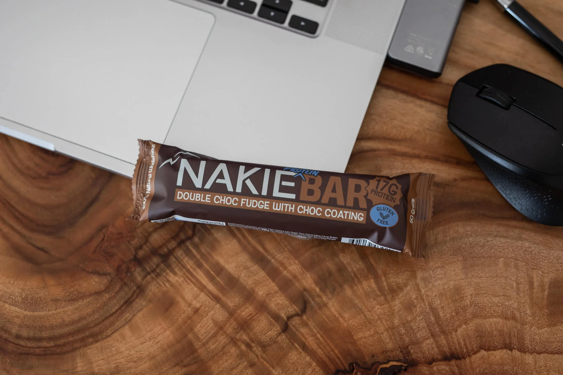 Double Choc Fudge with Choc Coating - Protein Bar - Image 3