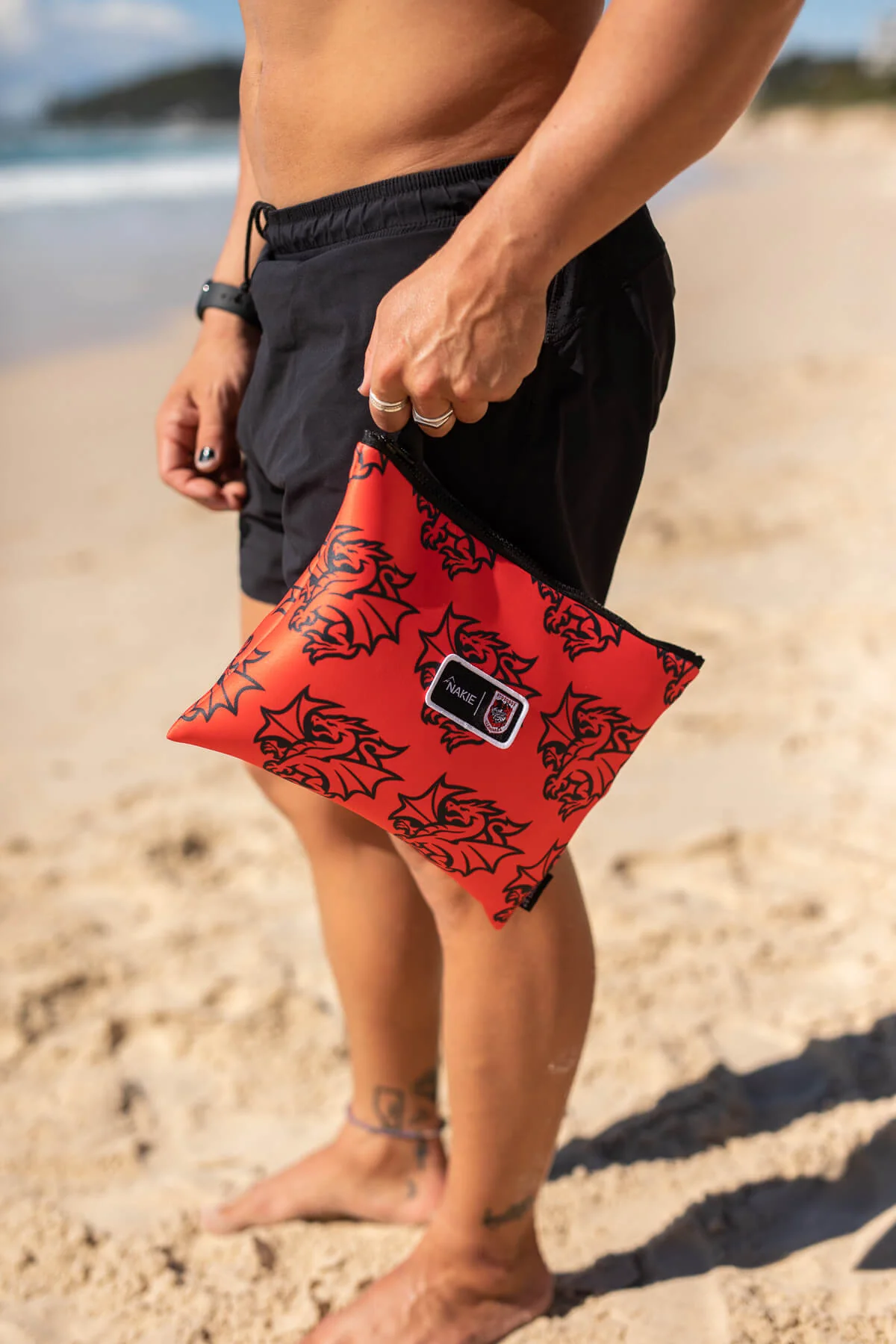 Dragons - NRL Recycled Sand Free Beach Towel - Image 5
