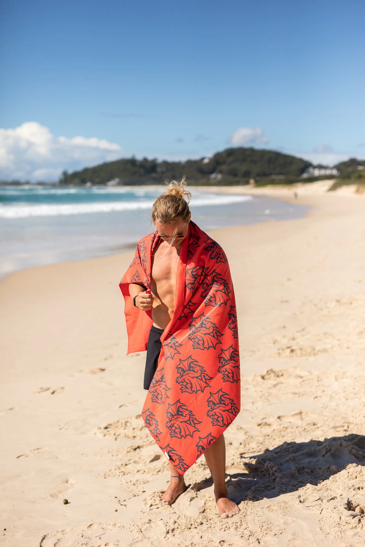 Dragons - NRL Recycled Sand Free Beach Towel - Image 6