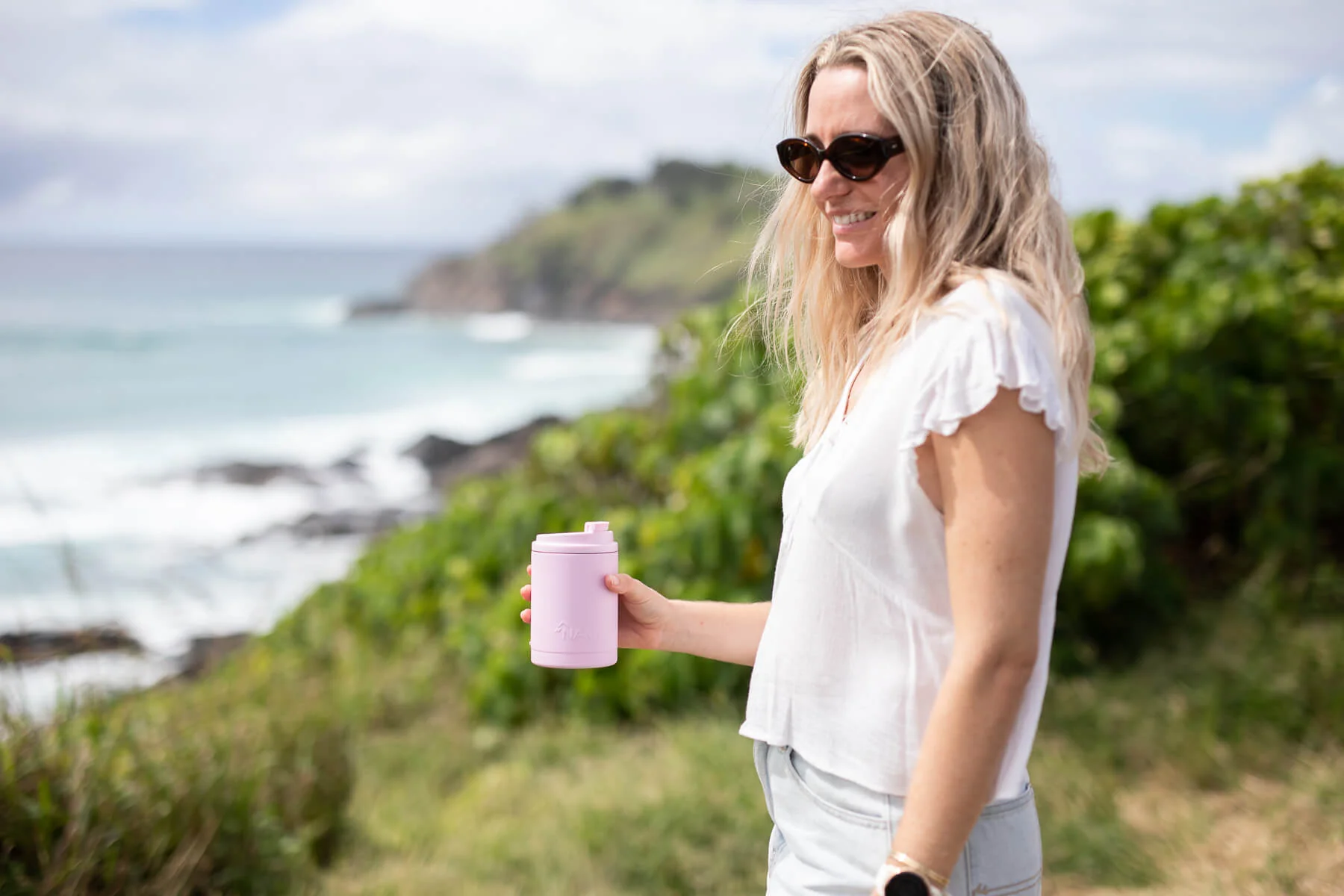 Dusty Pink - Cooler & Coffee Cup - Image 11