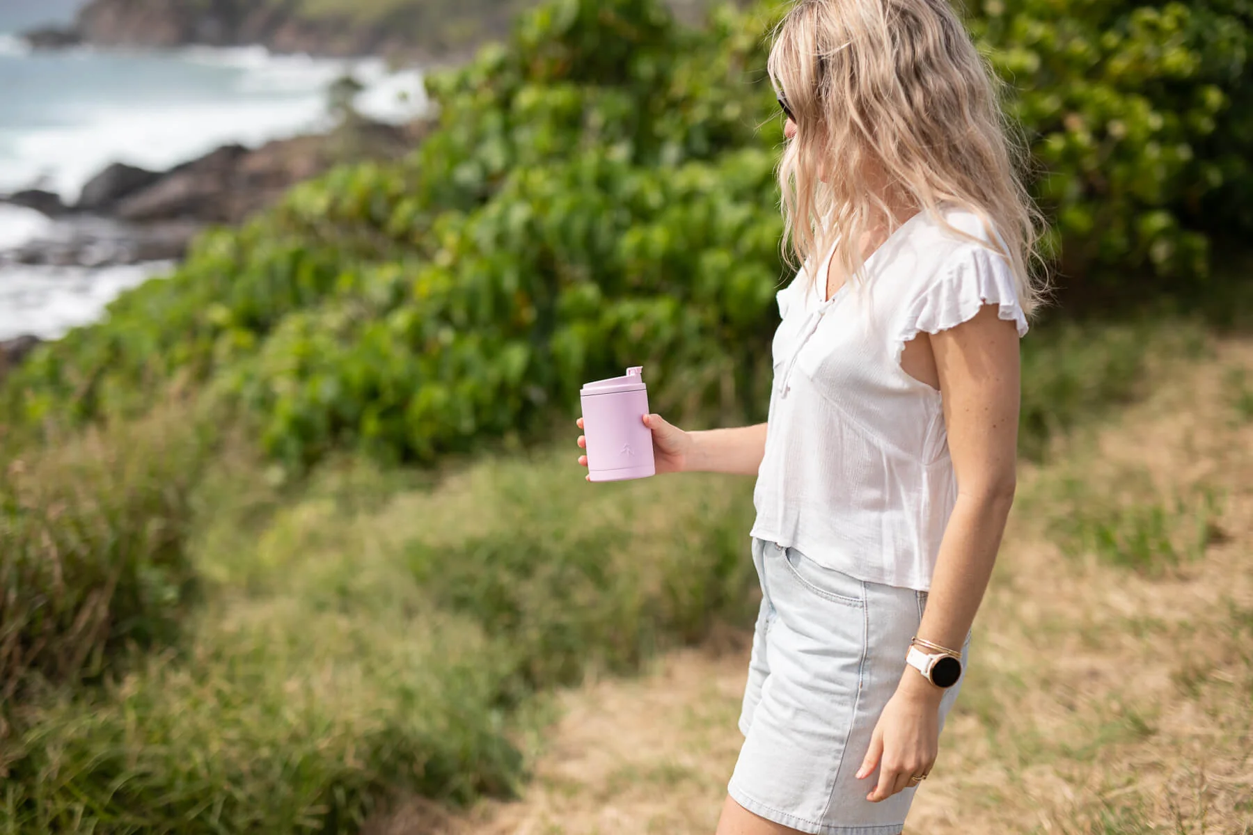 Dusty Pink - Cooler & Coffee Cup - Image 7