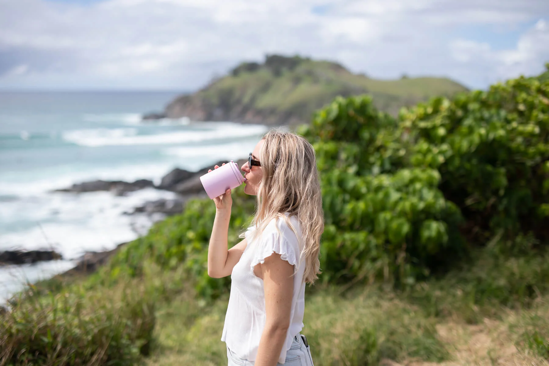 Dusty Pink - Cooler & Coffee Cup - Image 9