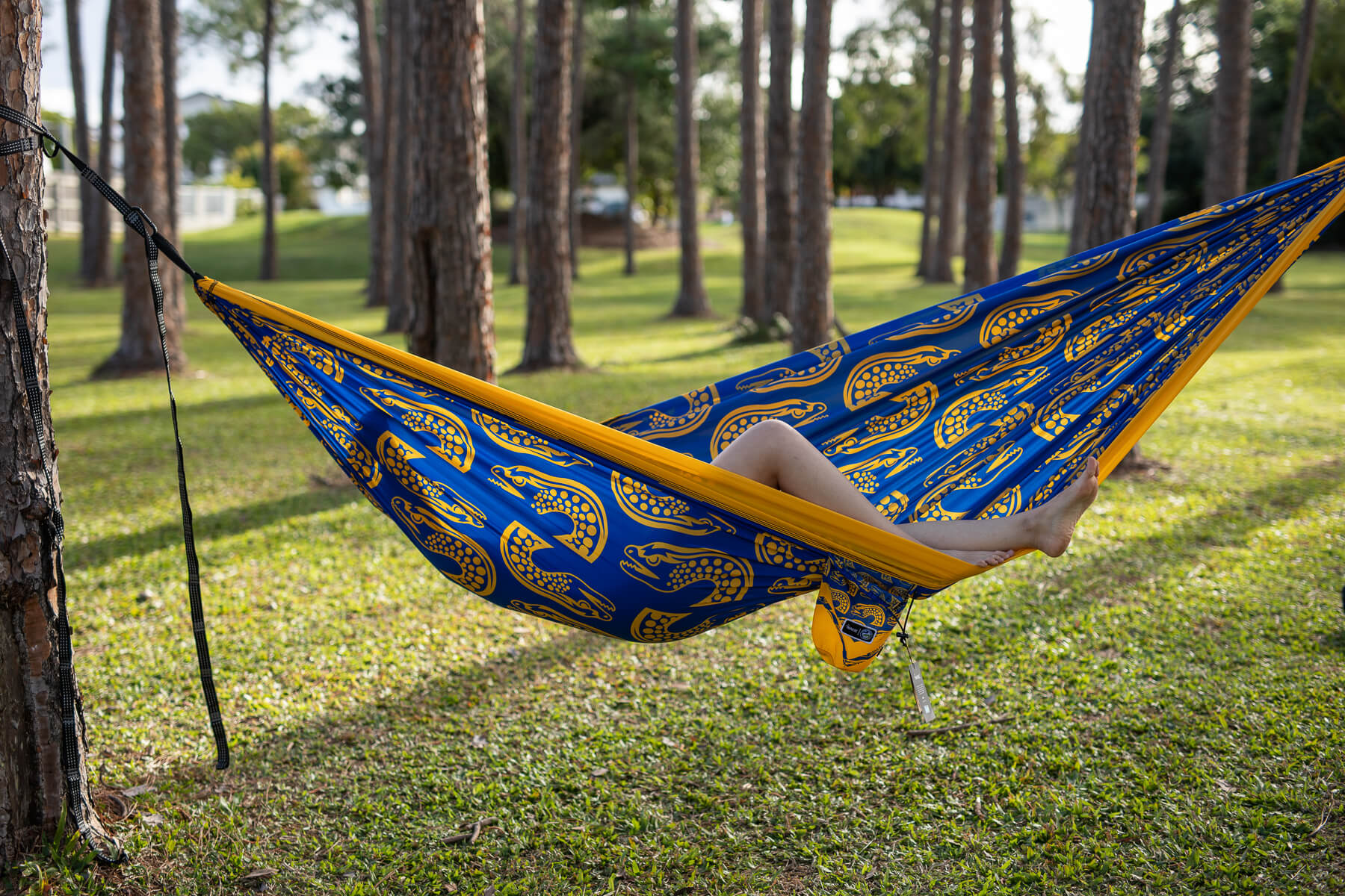 Eels - NRL Recycled Hammock with Straps - Image 6