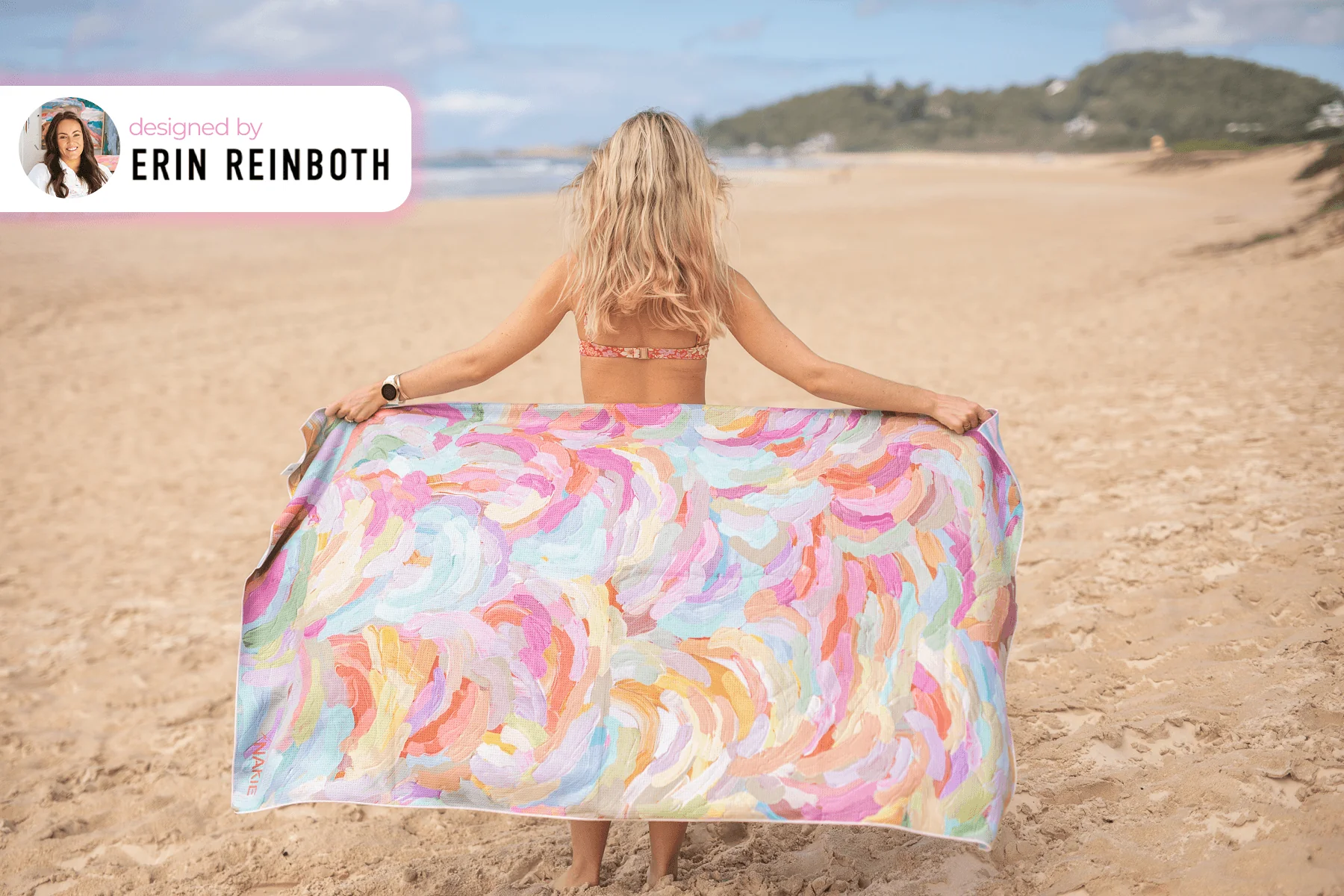 Erin Reinboth - Recycled Sand Free Beach Towel - Image 2