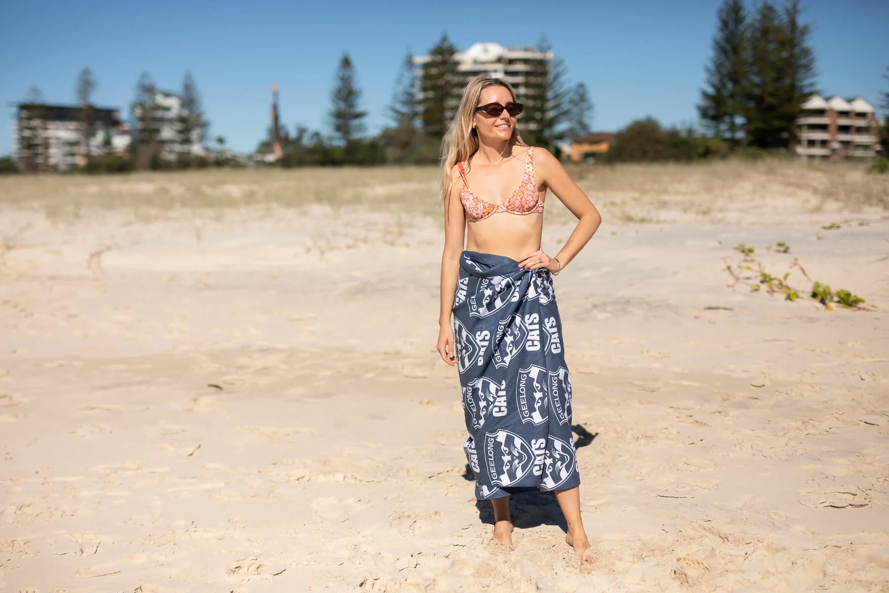 Geelong Cats - AFL Recycled Sand Free Beach Towel - Image 7