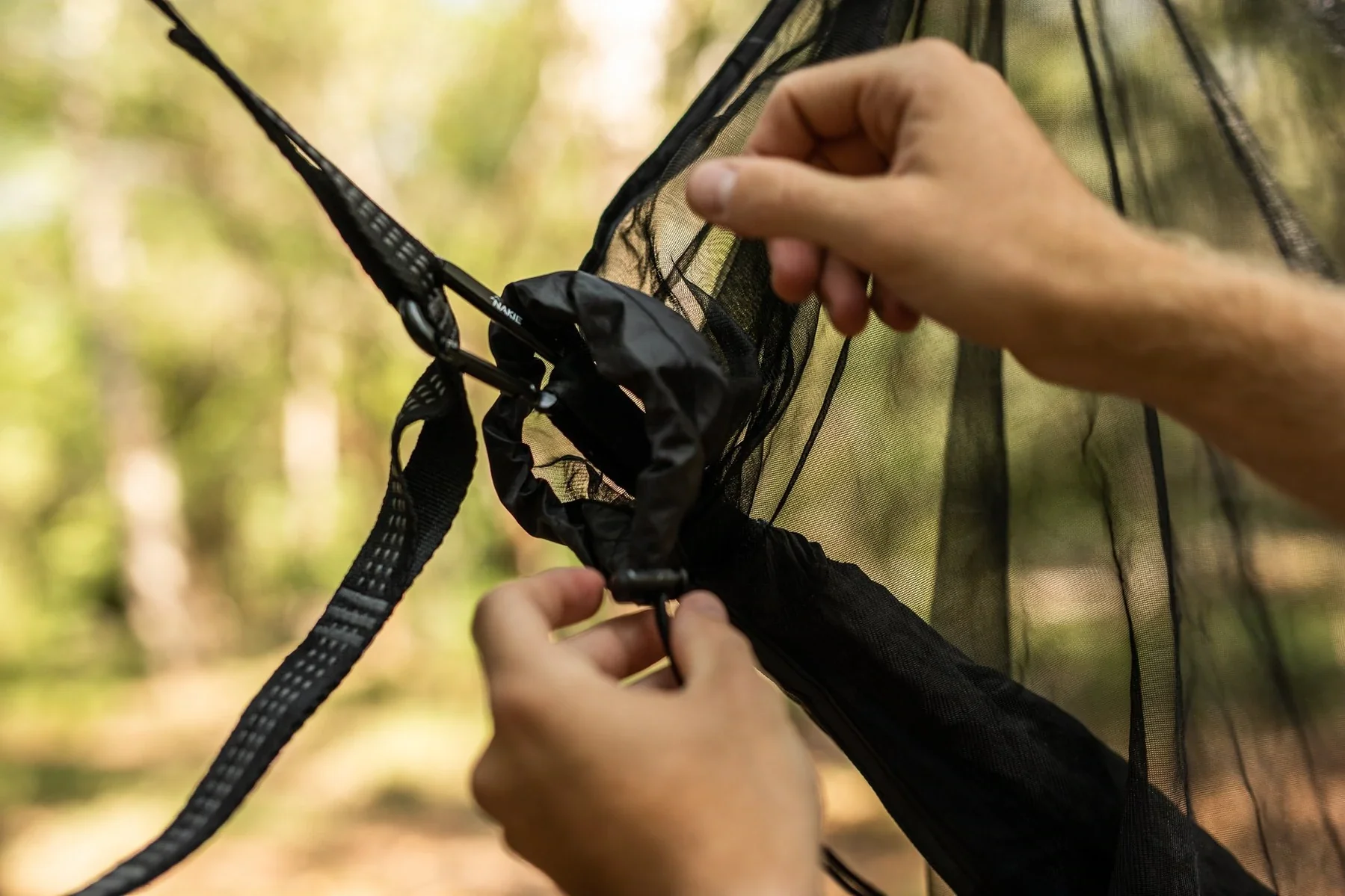 Recycled Hammock and Bug Net Combo - Image 8