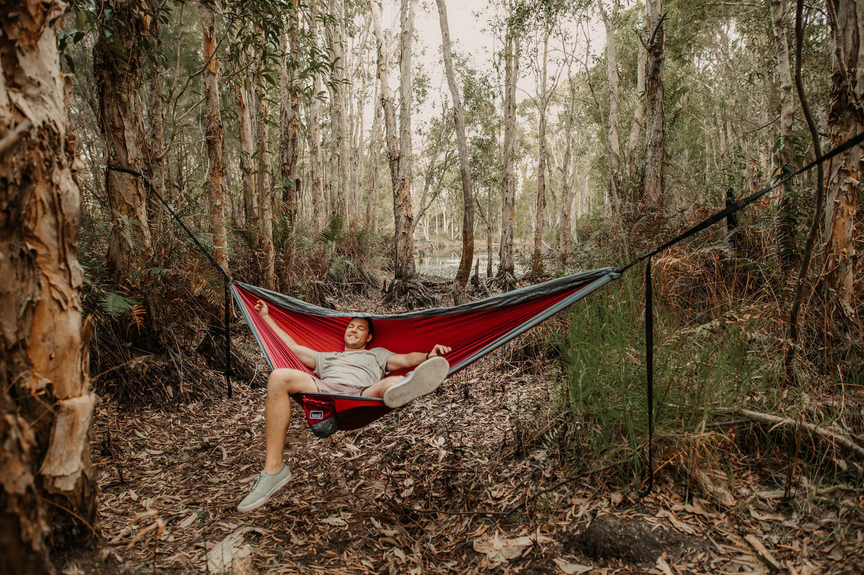 Recycled Hammock with Straps × 2 - Couple Combo - Image 20