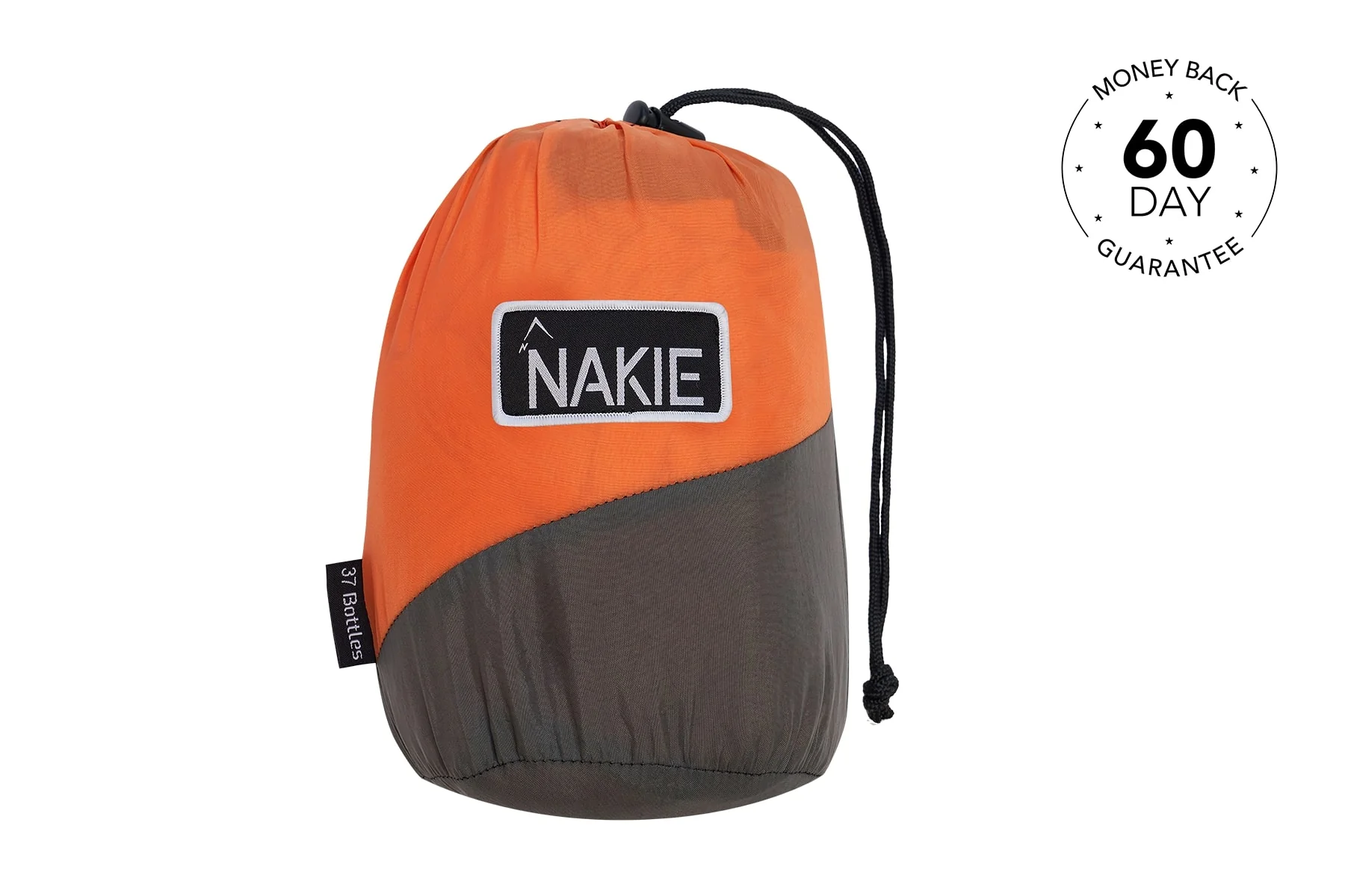 Sunburnt Orange - Recycled Hammock with Straps - Image 5