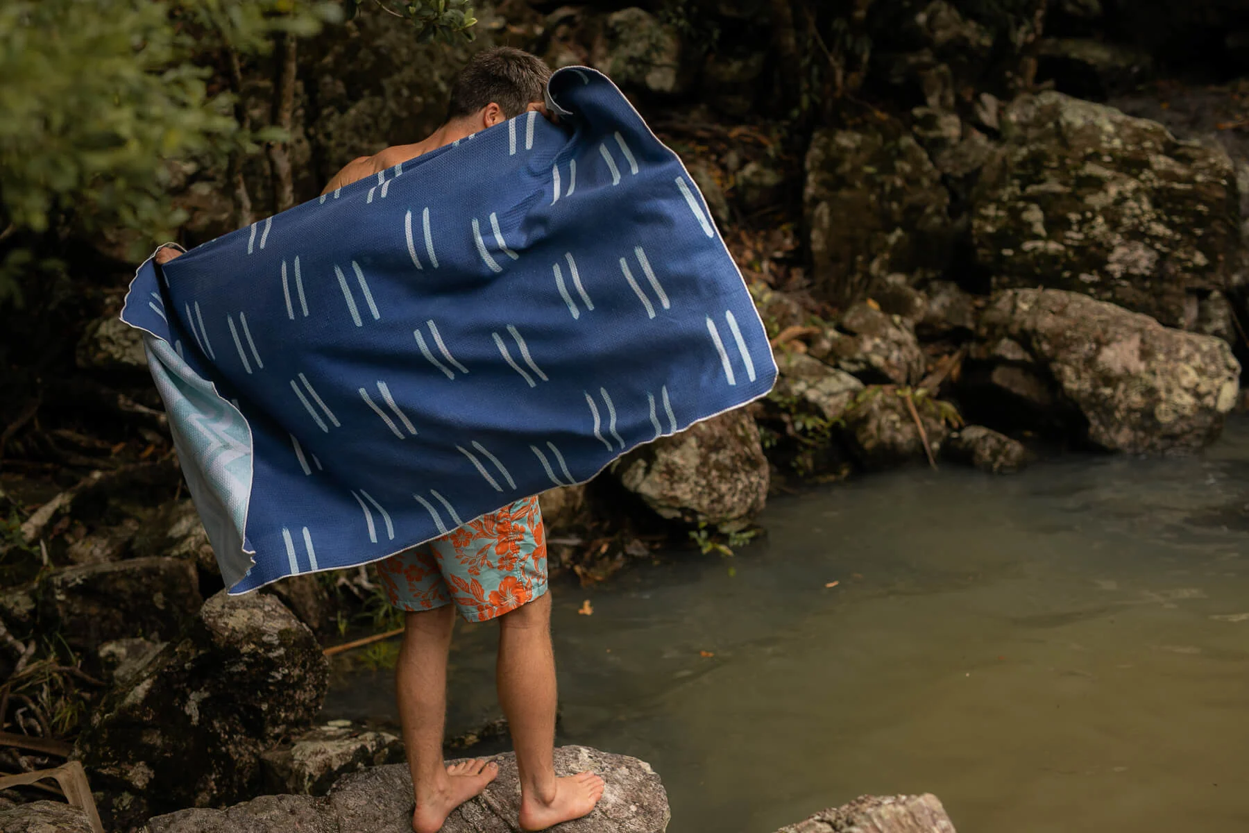 Recycled Hammock, Towel and Picnic Blanket Combo - Image 11