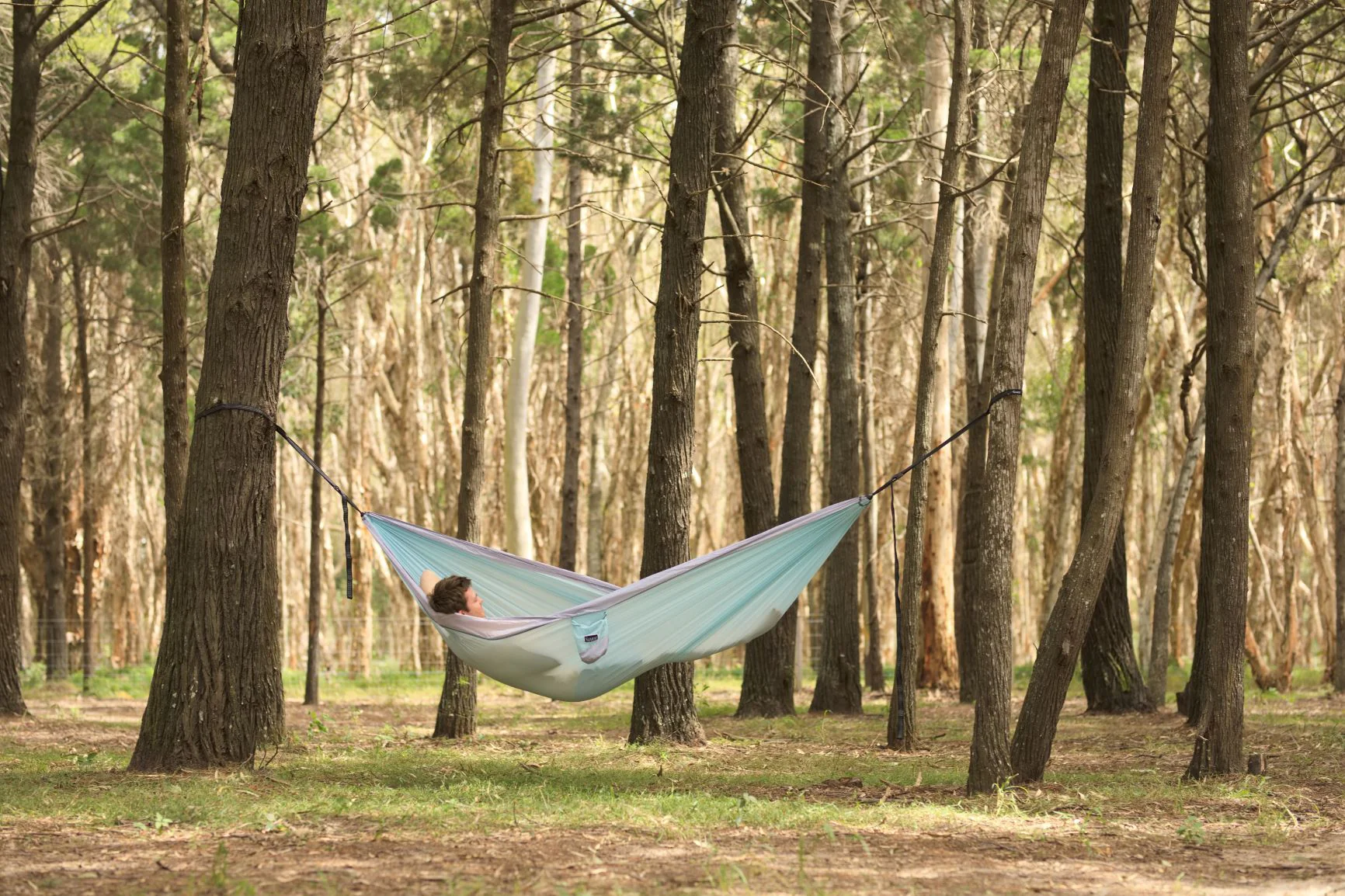 Twilight Blue - Recycled Hammock with Straps - Image 10