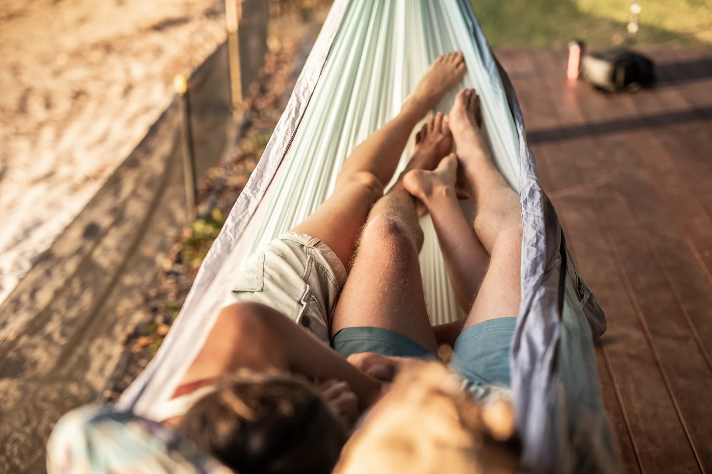 Twilight Blue - Recycled Hammock with Straps - Image 6