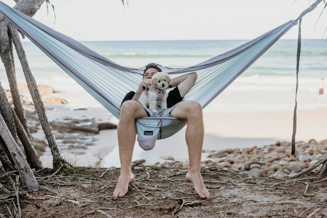 Twilight Blue - Recycled Hammock with Straps - Image 9