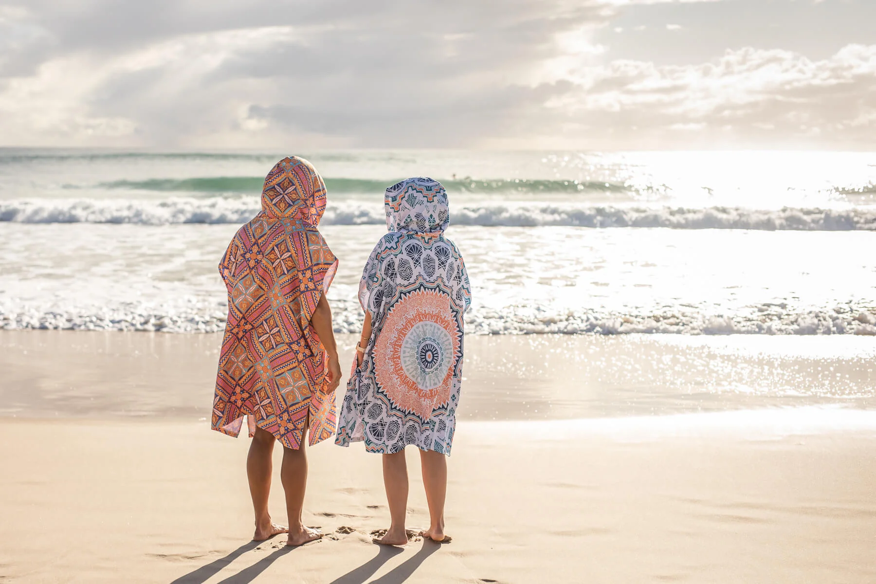 Rosy Tides - Hooded Towel Recycled Sand Free - Image 7