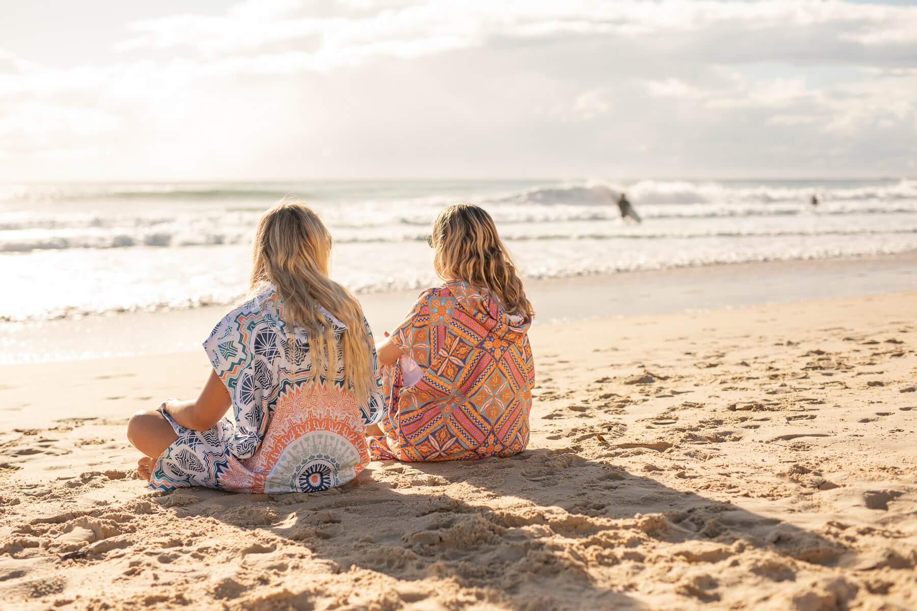 Rosy Tides - Hooded Towel Recycled Sand Free - Image 17
