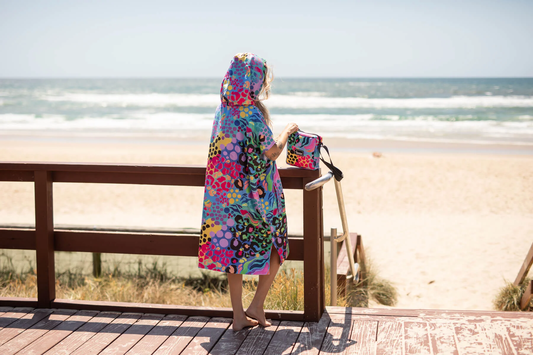 Kasey Rainbow - Hooded Towel Recycled Sand Free - Image 4