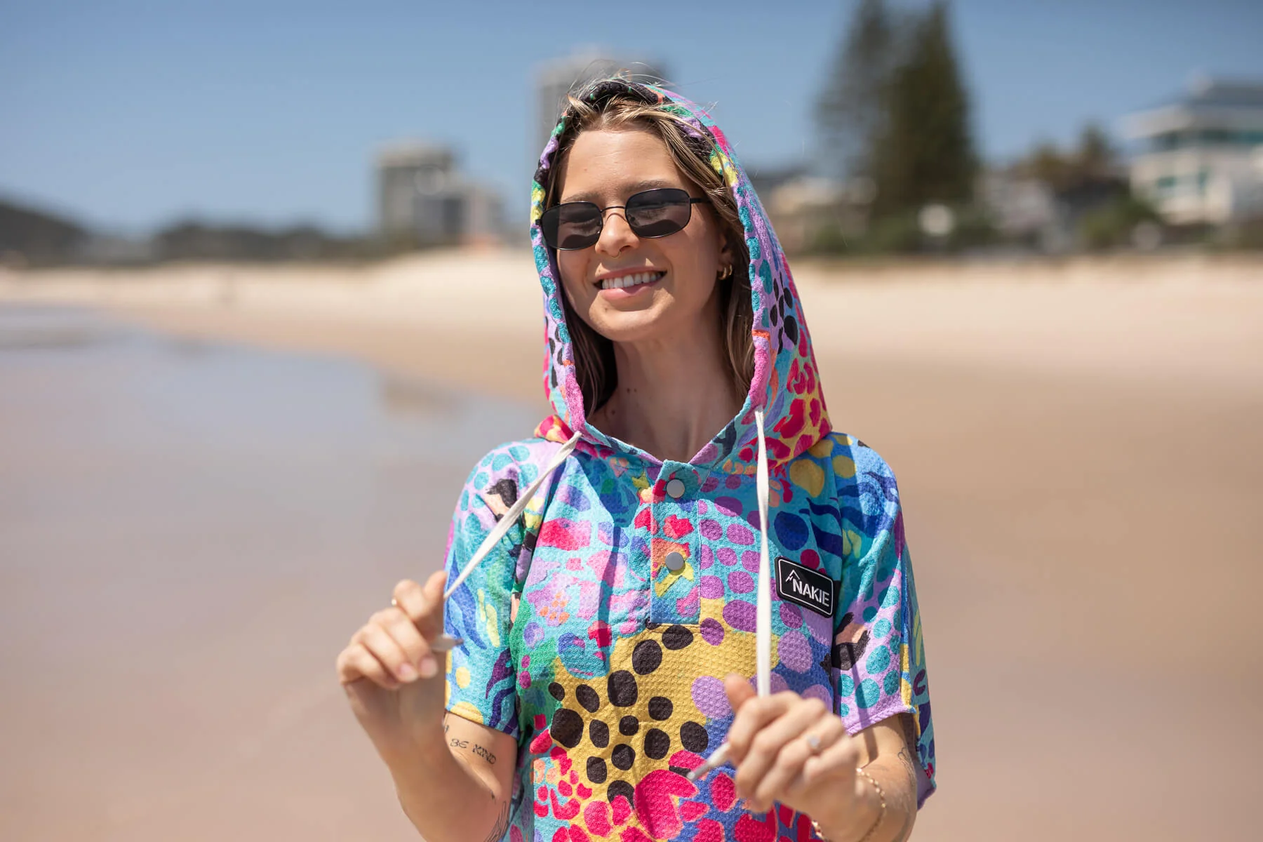 Kasey Rainbow - Hooded Towel Recycled Sand Free - Image 6