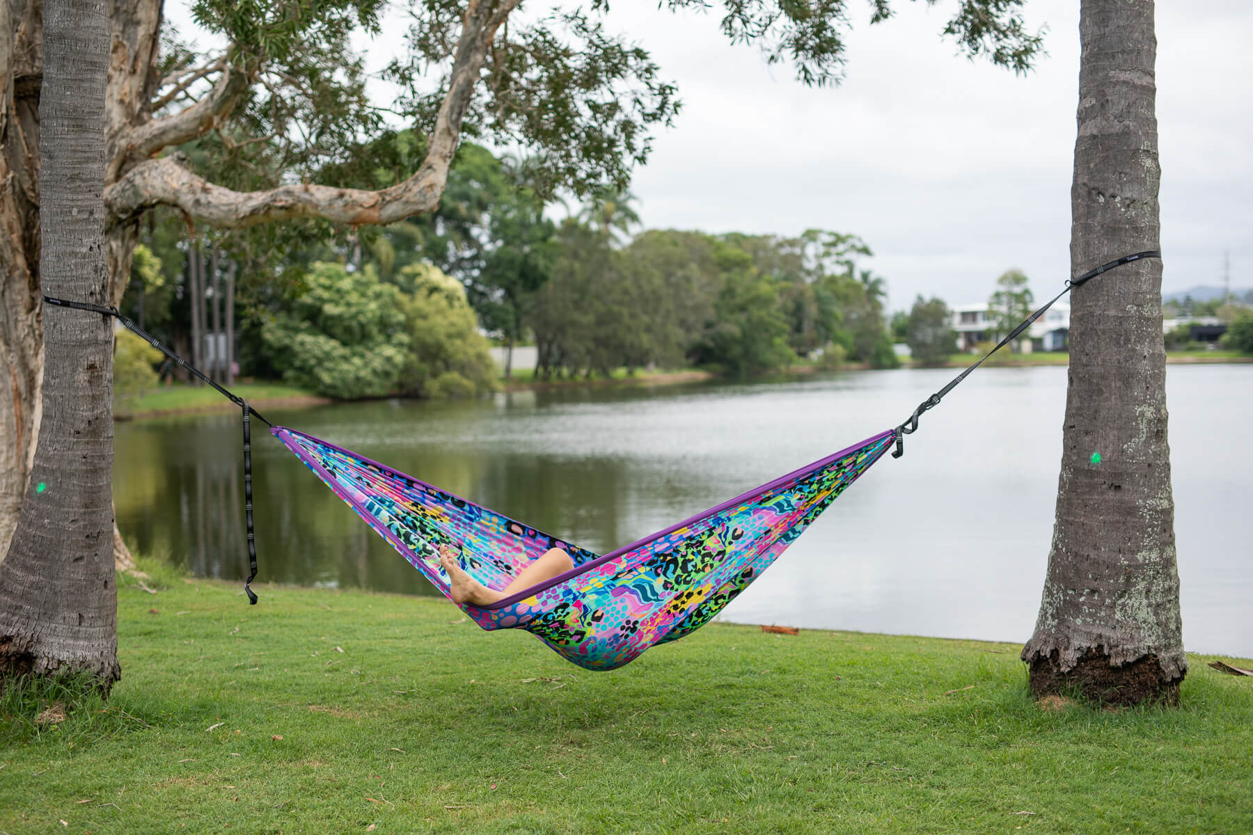 Kasey Rainbow - Recycled Hammock with Straps - Image 11