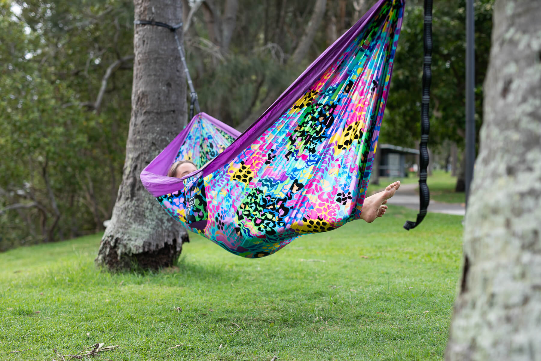 Kasey Rainbow - Recycled Hammock with Straps - Image 7