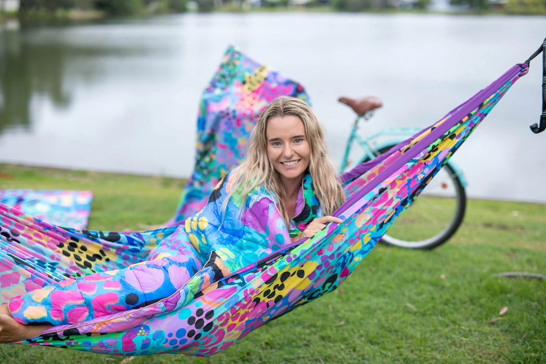 Kasey Rainbow - Recycled Hammock with Straps - Image 9