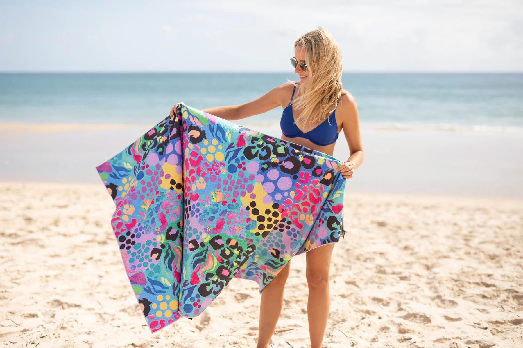 Kasey Rainbow - Recycled Sand Free Beach Towel - Image 10