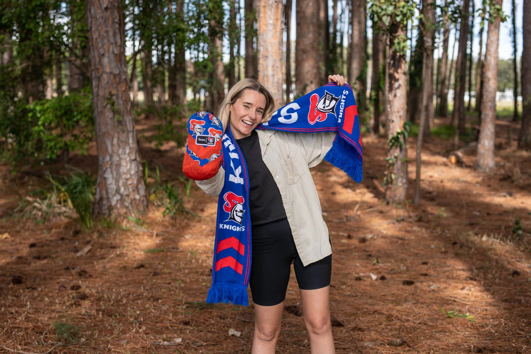 Knights - NRL Recycled Hammock with Straps - Image 3