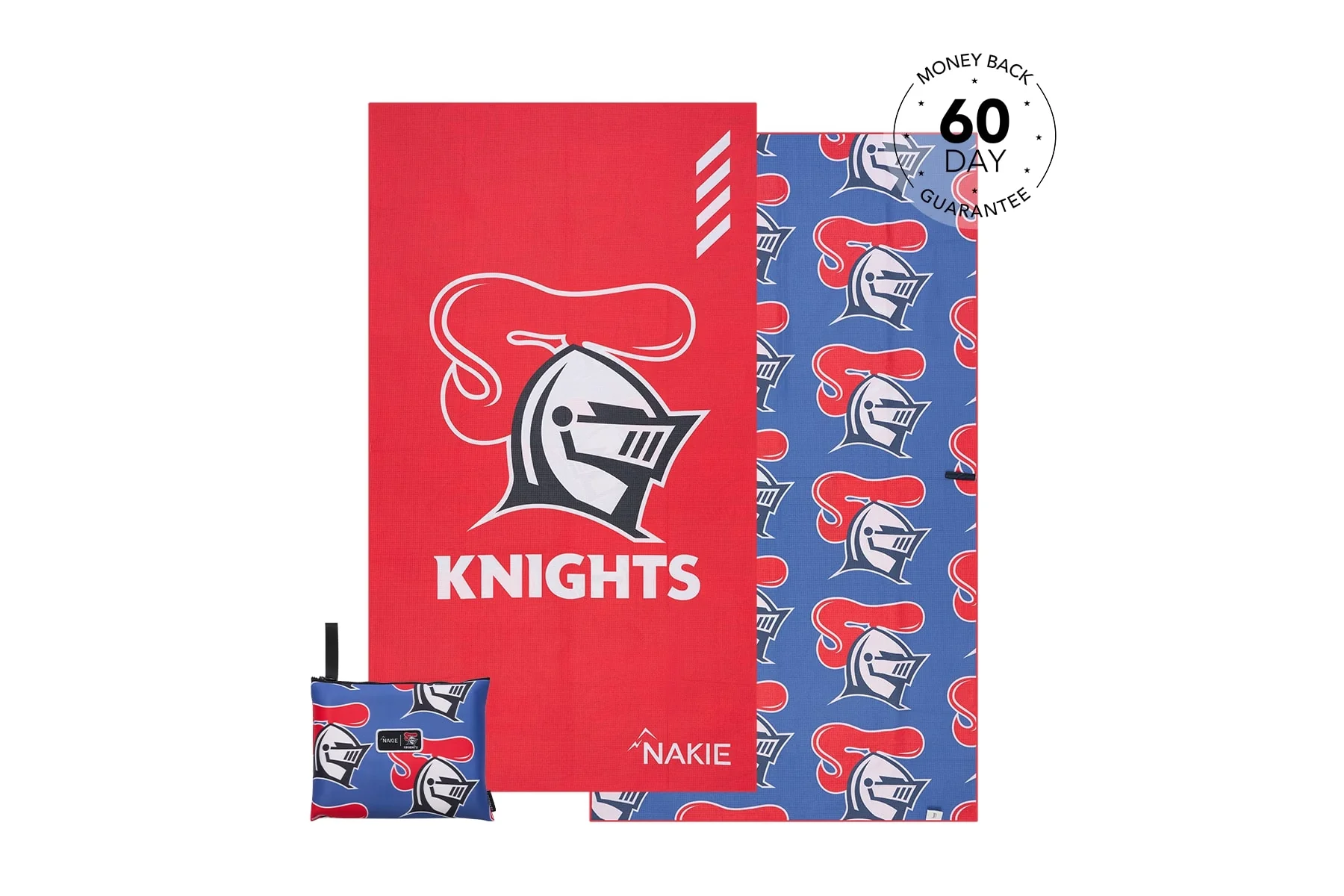 Knights - NRL Recycled Sand Free Beach Towel - Image 4