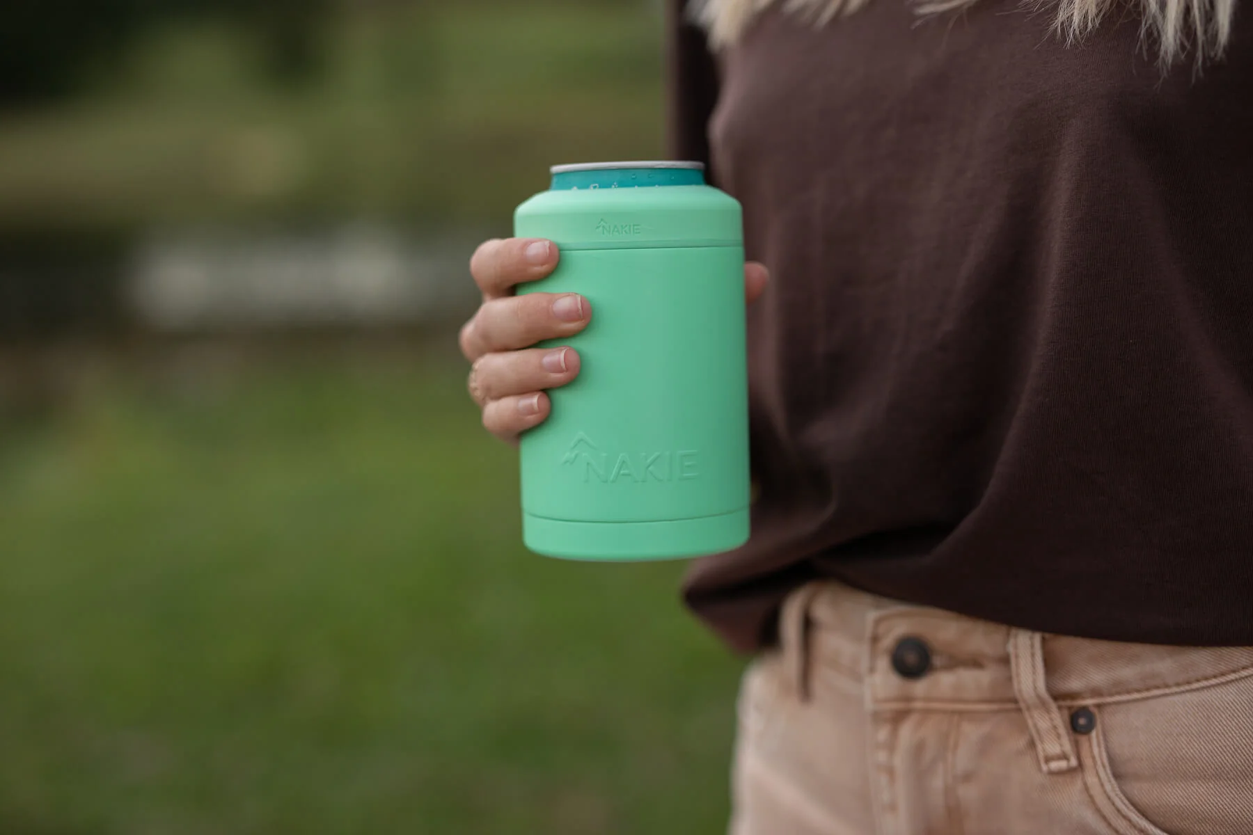 Mint Green - Cooler & Coffee Cup - Image 8
