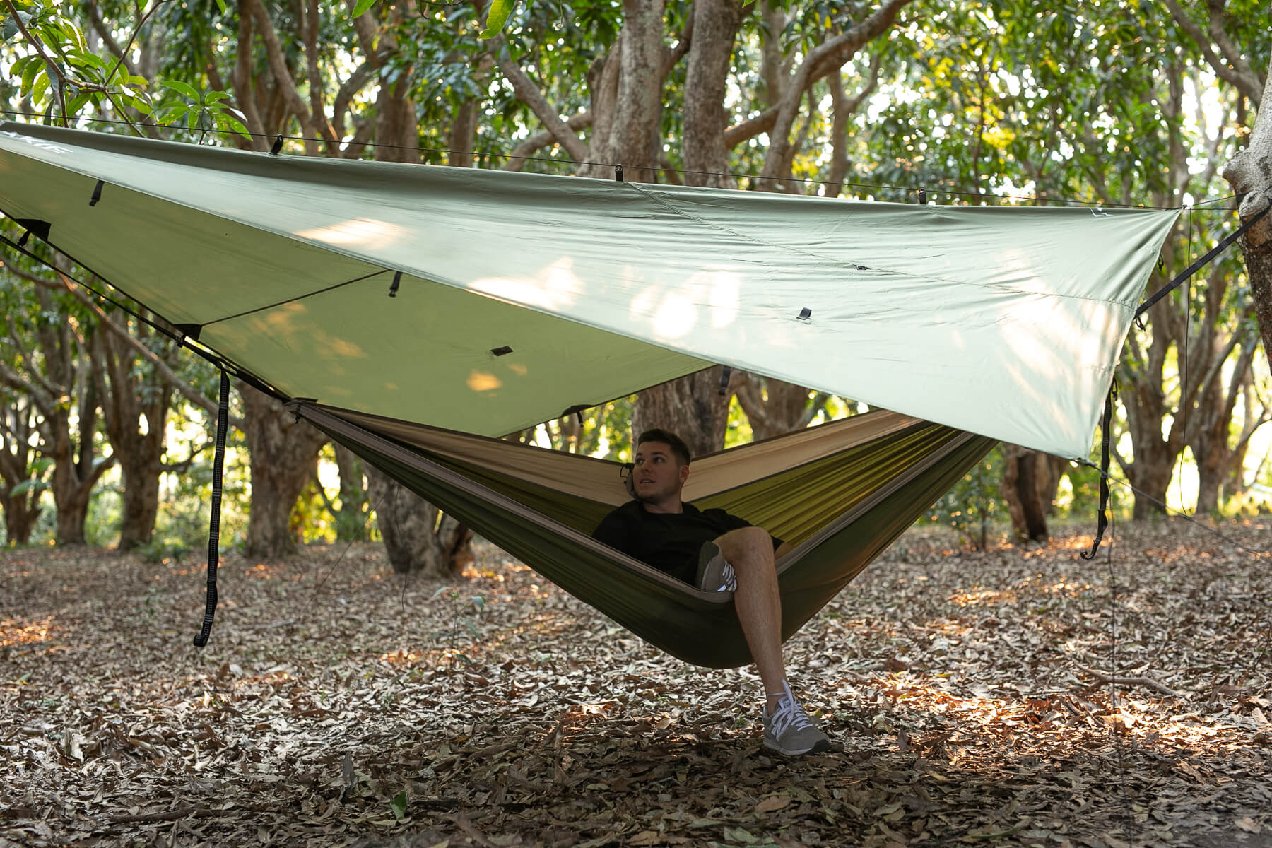 Olive - Ultralight Tarp No Knots - Image 4