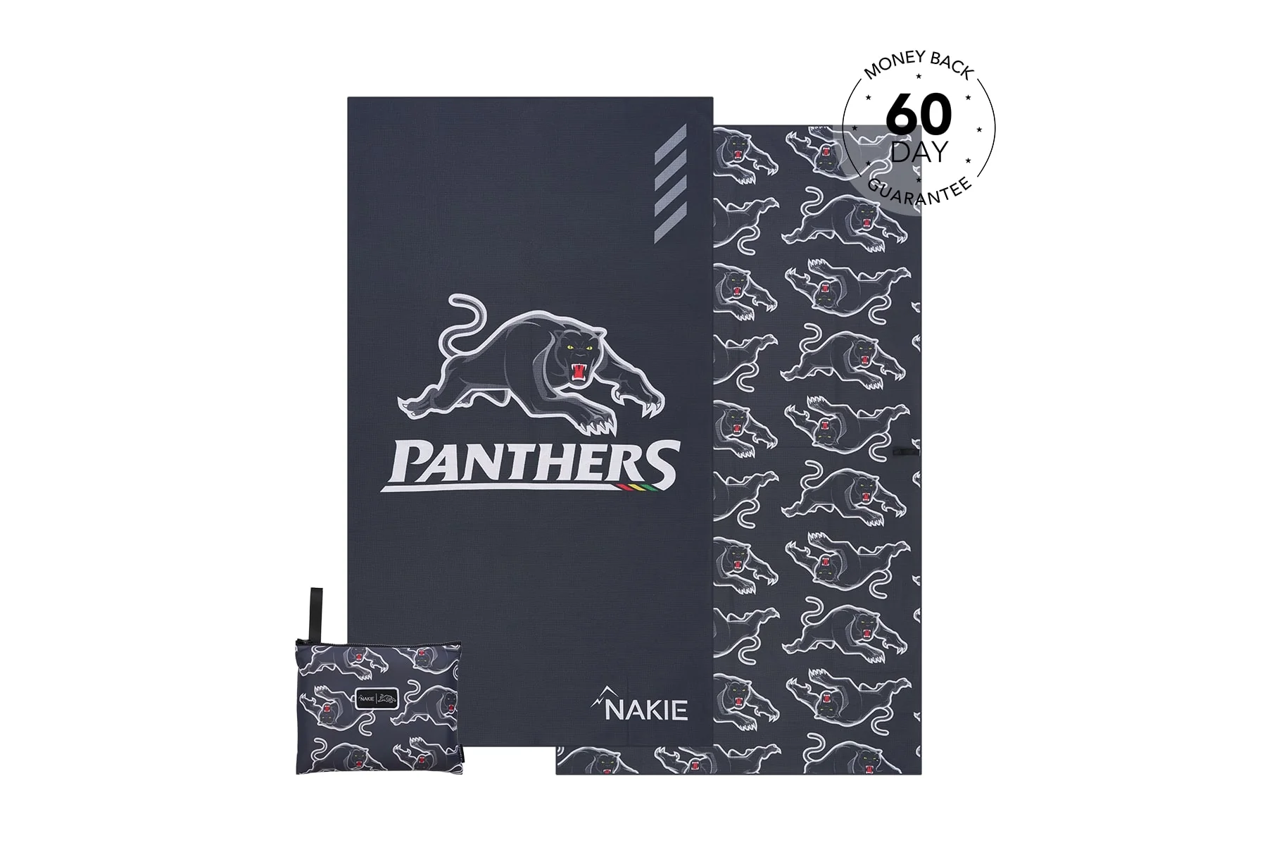 Panthers - NRL Recycled Sand Free Beach Towel - Image 4