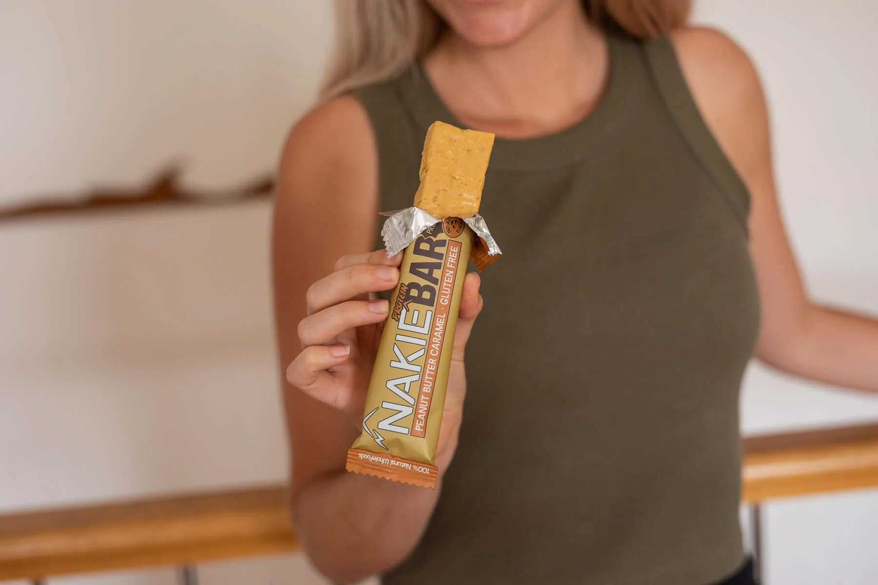 Peanut Butter Caramel - Protein Bar - Image 3