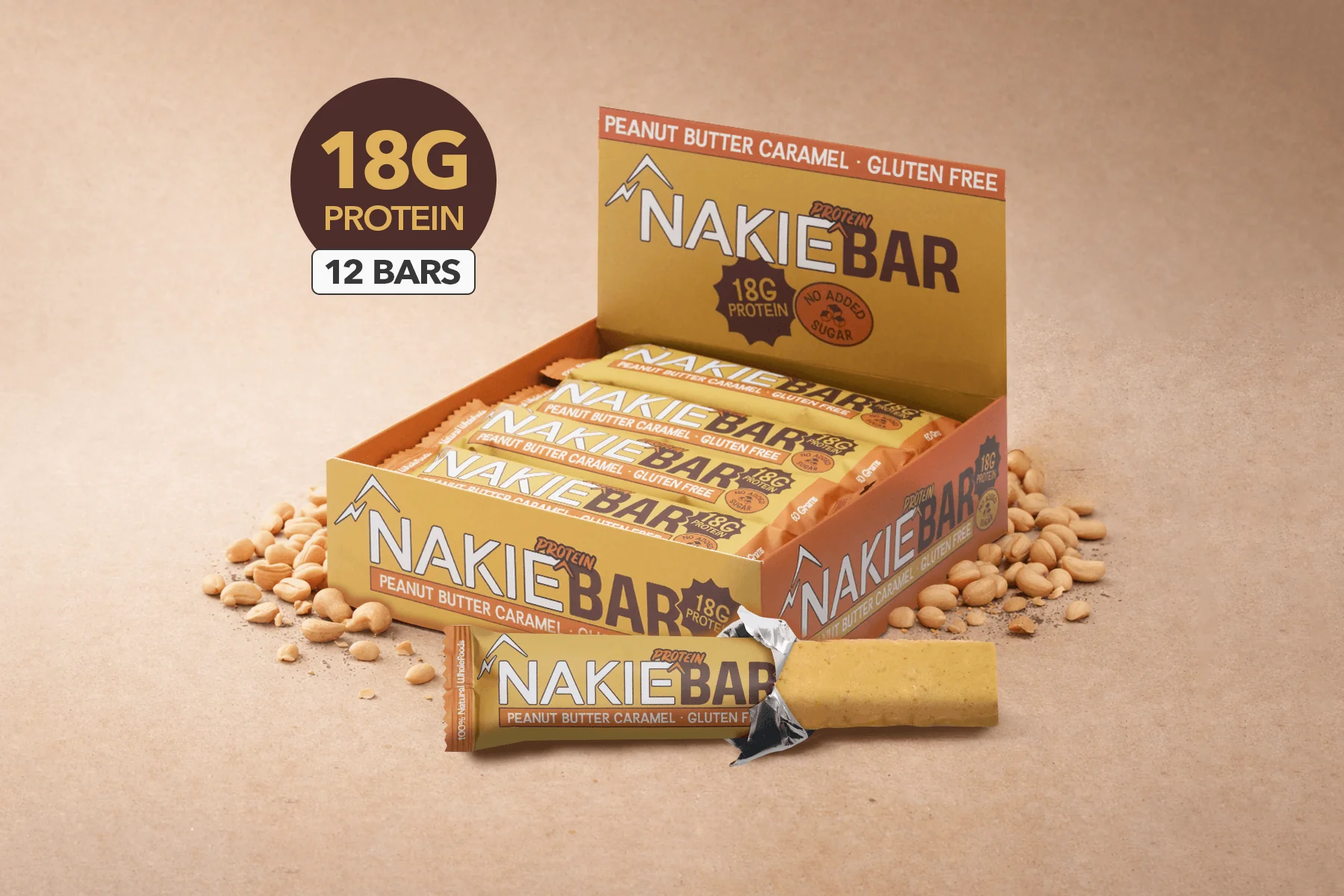 Peanut Butter Caramel - Protein Bar - Image 7