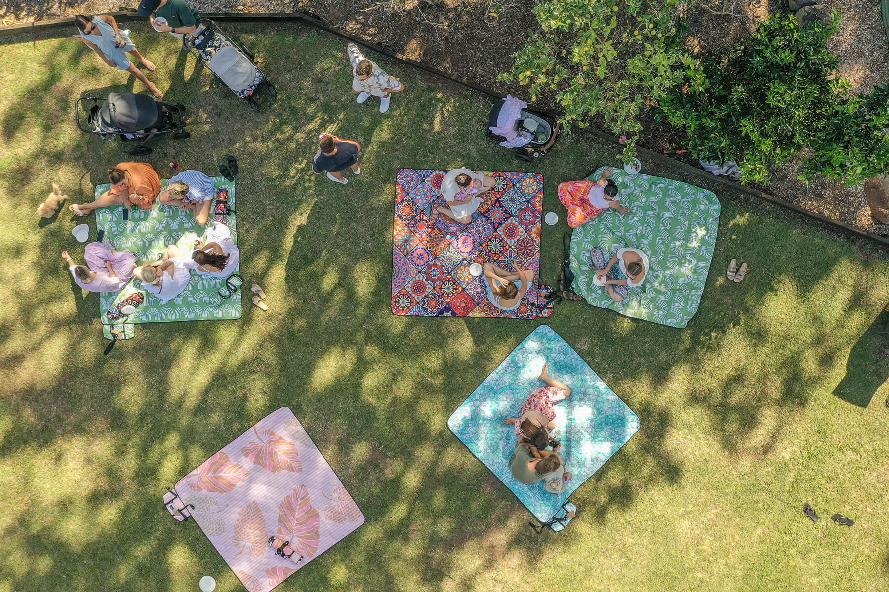 Autumn Leaves - Recycled Picnic Blanket - Image 8