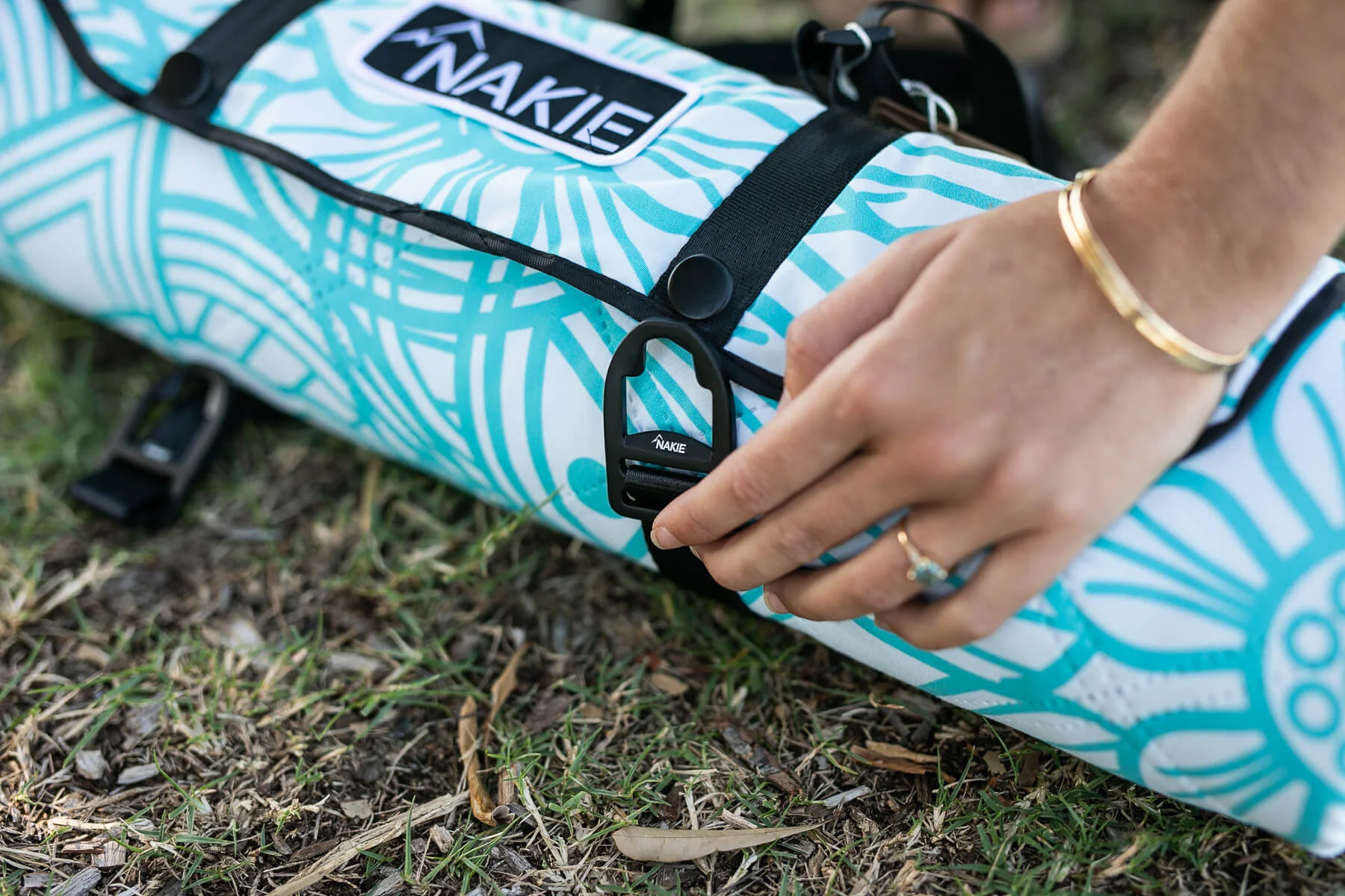 Floating Lotus - Recycled Picnic Blanket - Image 10
