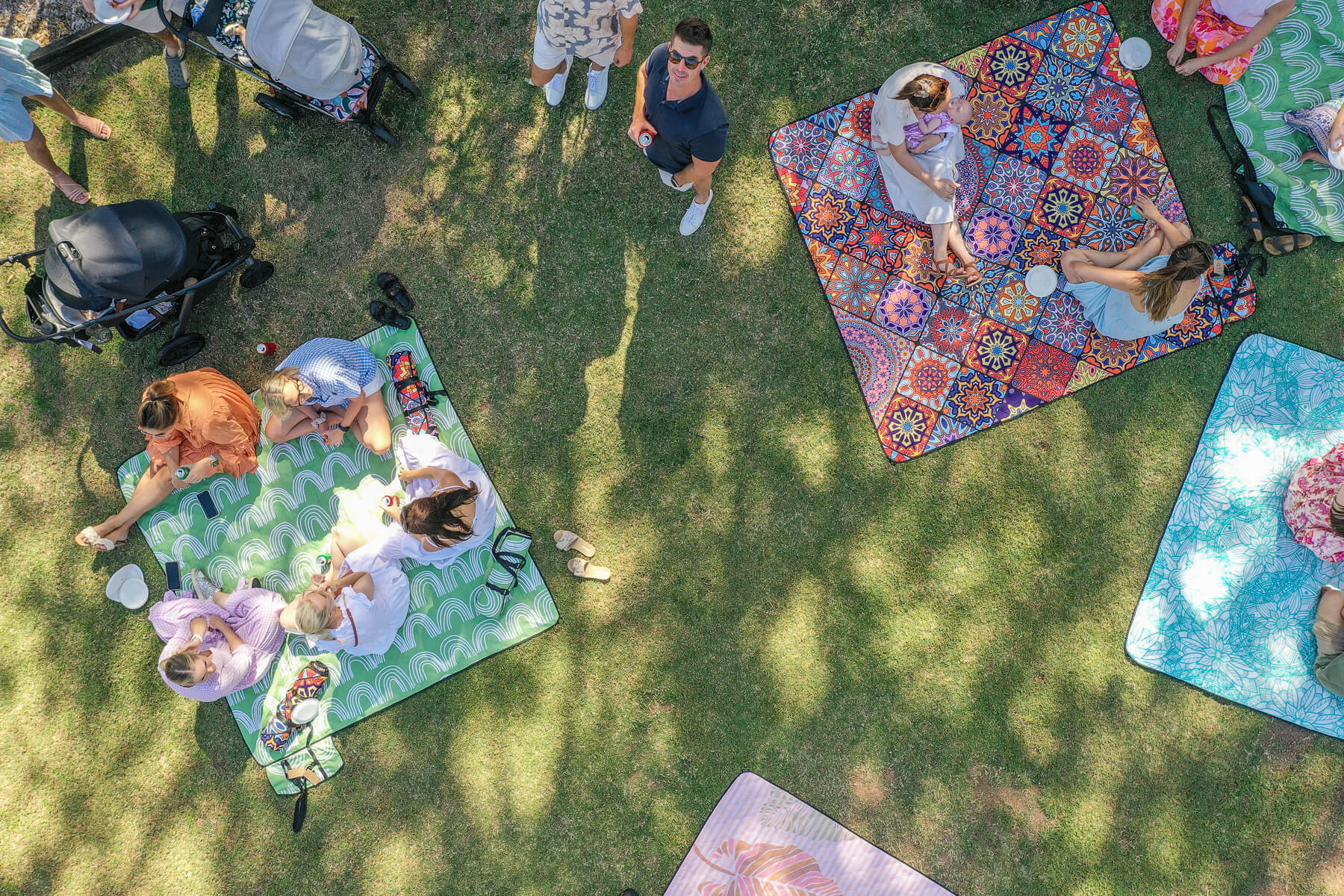Holiday Dreams - Recycled Picnic Blanket - Image 7
